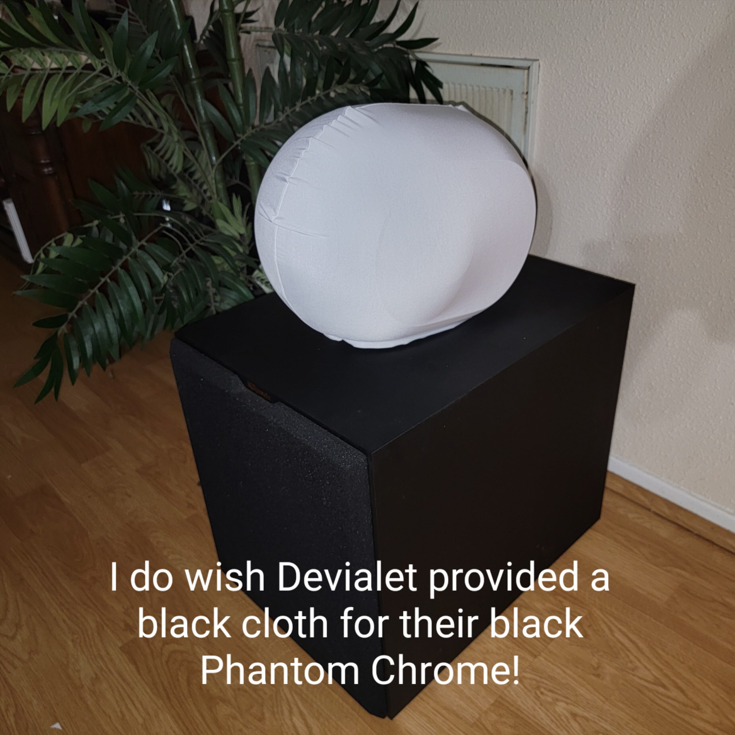 Devialet - Phantom I 108dB - High-Fidelity Wireless Speaker - Gold - Implosive Soundstage - Zero Distortion - Bluetooth Speaker - Loud Stereo Sound, Deep Bass Customer Review Devialet - Phantom I 108dB - High-Fidelity Wireless Speaker - Gold - Implosive Soundstage - Zero Distortion - Bluetooth Speaker - Loud Stereo Sound, Deep Bass - Customer Photo 1