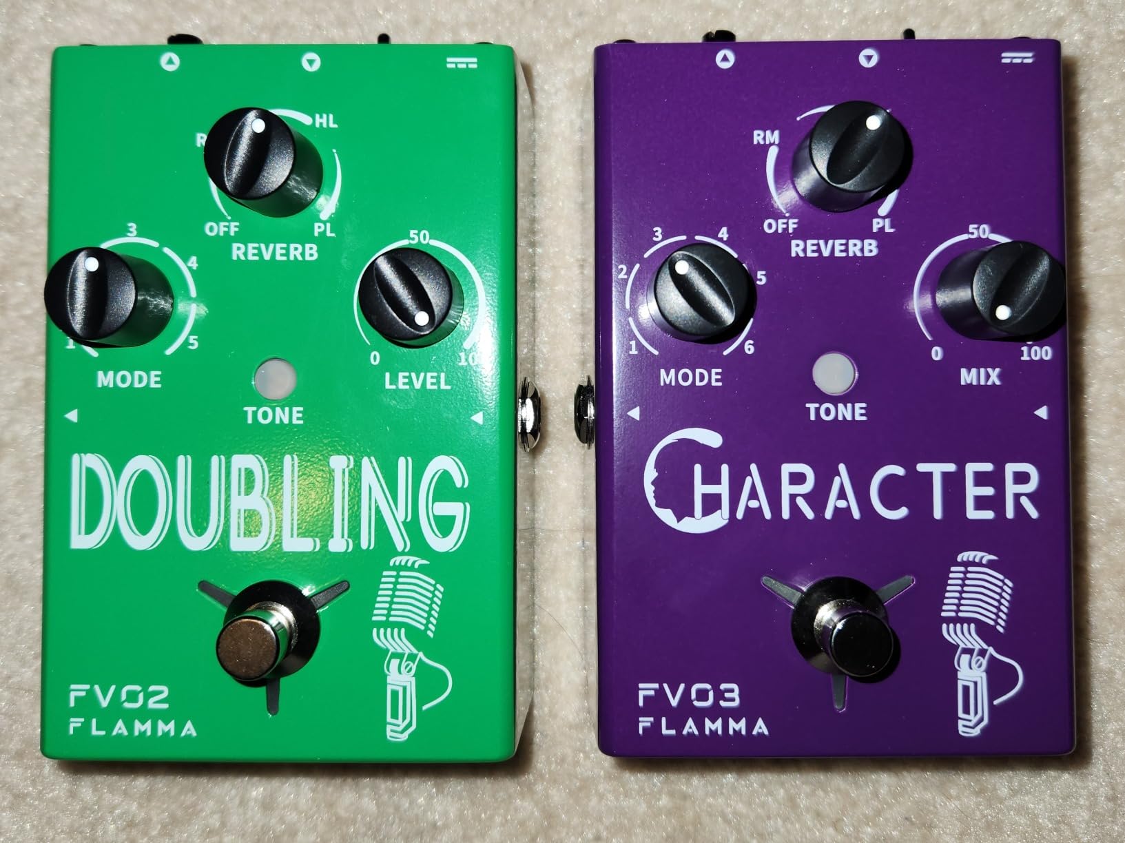FLAMMA FV01 Vocal Effects Processor Pitch Correction Voice Pedal Vocal Stompbox Microphone Amplifier for Singer Live Singing Streaming Recording with Delay Reverb Acoustic Guitar Playing Customer Review FLAMMA FV01 Vocal Effects Processor Pitch Correction Voice Pedal Vocal Stompbox Microphone Amplifier for Singer Live Singing Streaming Recording with Delay Reverb Acoustic Guitar Playing - Customer Photo 1