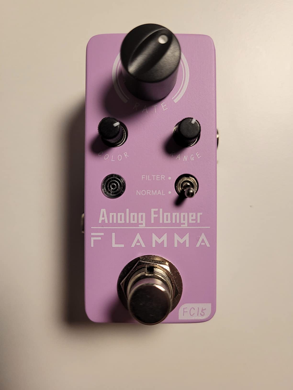 FLAMMA FC05 Mini Modulation Pedal with Chorus Flanger Tremolo Phaser Vibrato Rotary Liquid Autowah Stutter Ring LowBit Customer Review FLAMMA FC05 Mini Modulation Pedal with Chorus Flanger Tremolo Phaser Vibrato Rotary Liquid Autowah Stutter Ring LowBit - Customer Photo 1