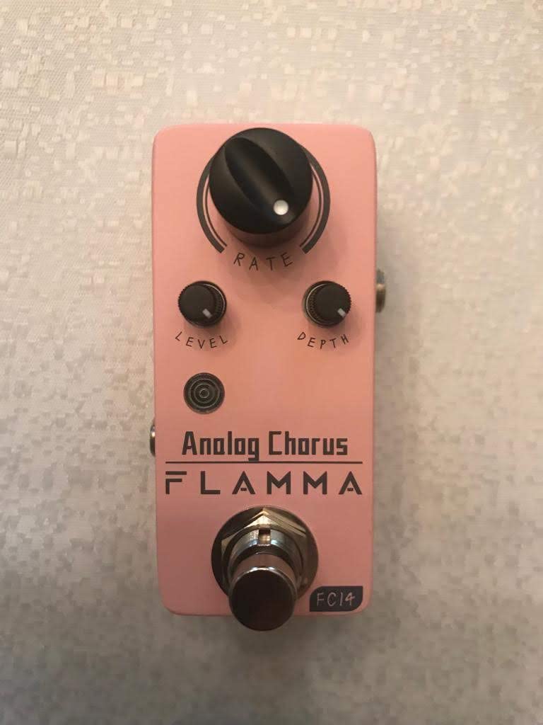 FLAMMA FC05 Mini Modulation Pedal with Chorus Flanger Tremolo Phaser Vibrato Rotary Liquid Autowah Stutter Ring LowBit Customer Review FLAMMA FC05 Mini Modulation Pedal with Chorus Flanger Tremolo Phaser Vibrato Rotary Liquid Autowah Stutter Ring LowBit - Customer Photo 2