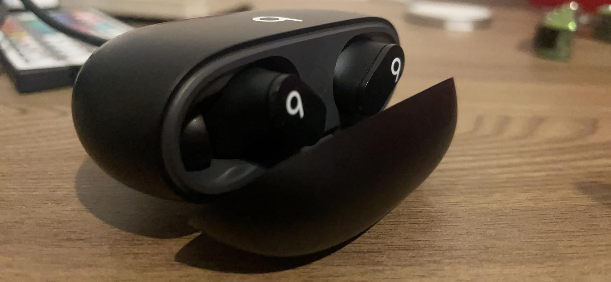 Beats Studio Buds - True Wireless Noise Cancelling Earbuds - Compatible with Apple & Android, Built-in Microphone, IPX4 Rating, Sweat Resistant Earphones, Class 1 Bluetooth Headphones - White Customer Review Beats Studio Buds - True Wireless Noise Cancelling Earbuds - Compatible with Apple & Android, Built-in Microphone, IPX4 Rating, Sweat Resistant Earphones, Class 1 Bluetooth Headphones - White - Customer Photo 1