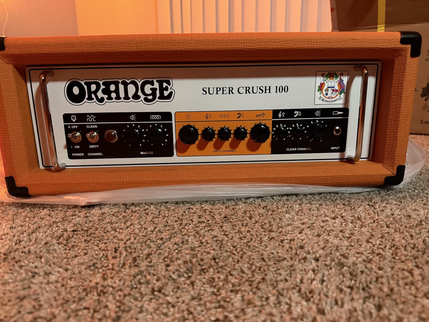 Orange Super Crush Solid State Head 100 Watts customer photo 1