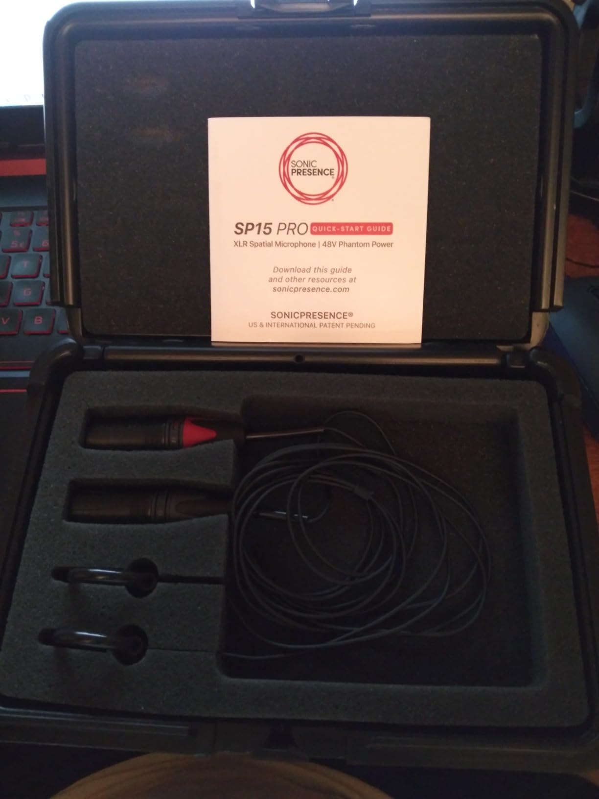 SP15Pro (XLR) Binaural Microphone - Streams and Records 360º Spatial Audio in Two Channel Stereo Format That Plays on Headphones, Speakers, Social Media Platforms and ASMR - Customer Photo 1