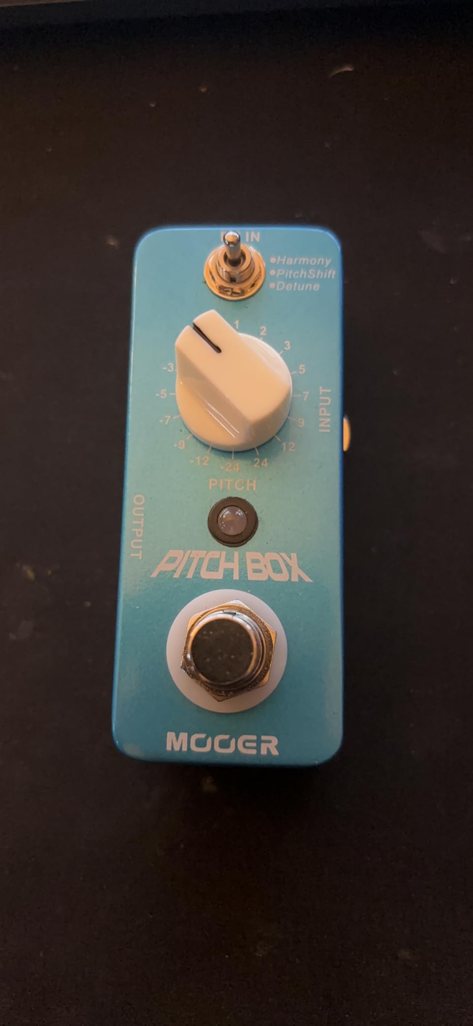 Mooer Drop Pitch Harmonizer Guitar Effect Box - MPS1 Octave Pitch Box Guitar Harmonizer Pedal with True Bypass Customer Review Mooer Drop Pitch Harmonizer Guitar Effect Box - MPS1 Octave Pitch Box Guitar Harmonizer Pedal with True Bypass - Customer Photo 2