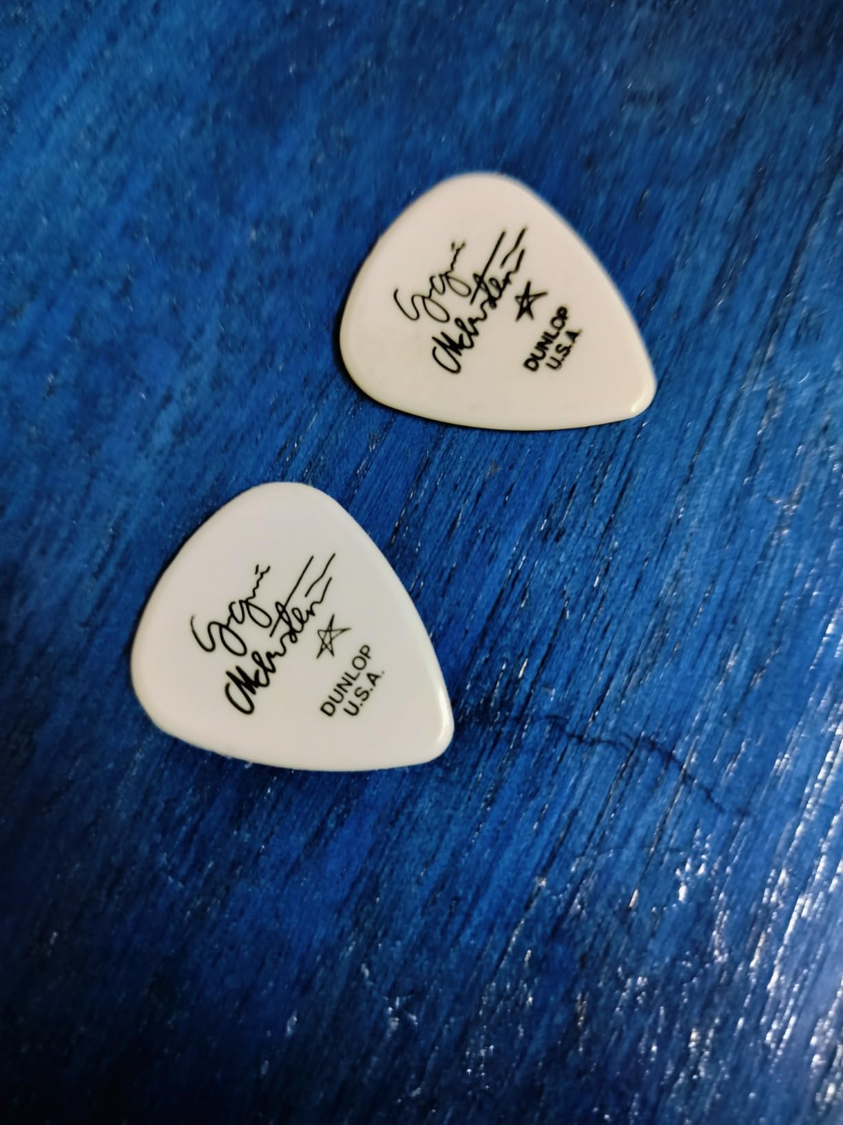 JIM DUNLOP Yngwie Malmsteen 1.5mm Custom Delrin Guitar Picks, 24 Pack (YJMR01WH) - Customer Photo 1