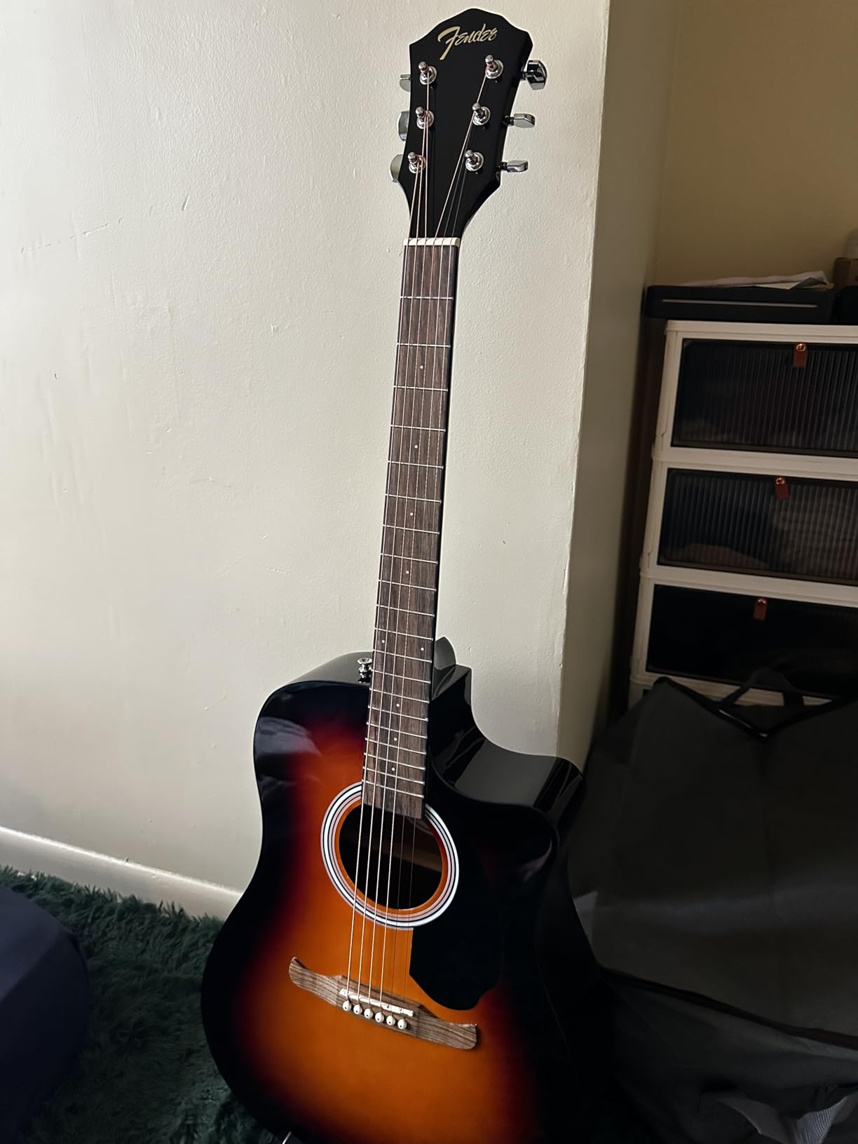 Fender FA-125CE Dreadnought Acoustic Electric Guitar, with 2-Year Warranty, Sunburst Customer Review Fender FA-125CE Dreadnought Acoustic Electric Guitar, with 2-Year Warranty, Sunburst - Customer Photo 2