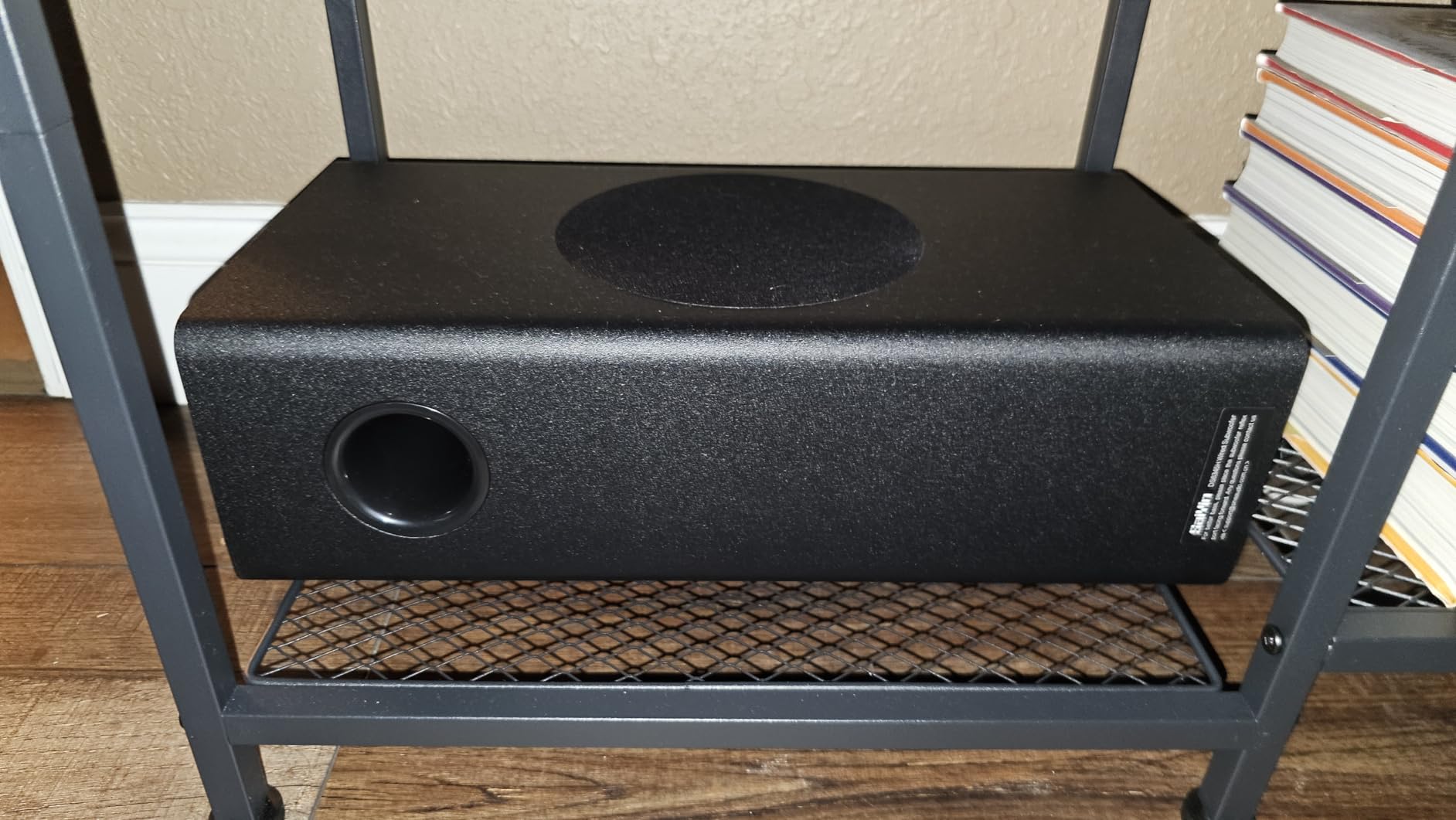 Saiyin Sound Bar for Smart TV with Subwoofer, 2.1 Deep Bass 100W Soundbar TV Speaker Home Theater Surround System PC Gaming Bluetooth/AUX/Optical Connection, Wall Mountable 17-inch Customer Review Saiyin Sound Bar for Smart TV with Subwoofer, 2.1 Deep Bass 100W Soundbar TV Speaker Home Theater Surround System PC Gaming Bluetooth/AUX/Optical Connection, Wall Mountable 17-inch - Customer Photo 2