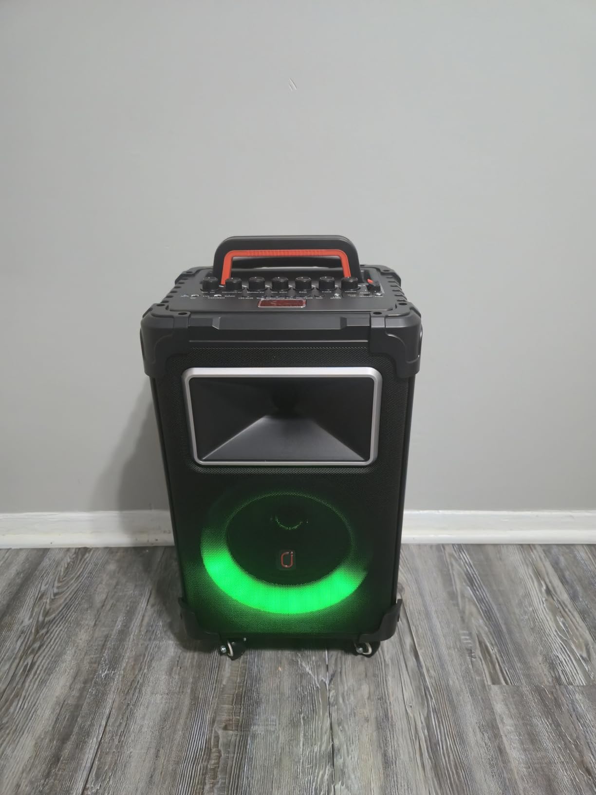 JYX Karaoke Machine with 2 Wireless Mics, 10