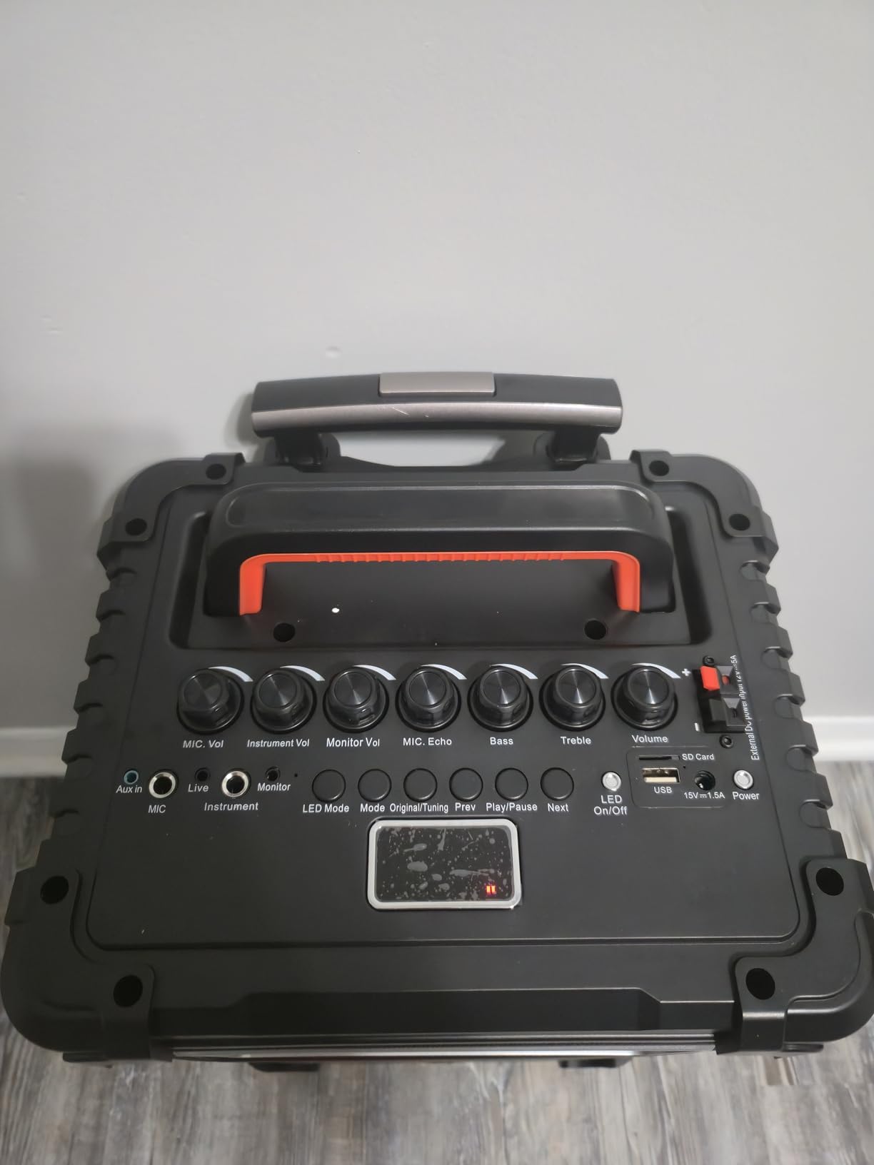 JYX Karaoke Machine with 2 Wireless Mics, 10