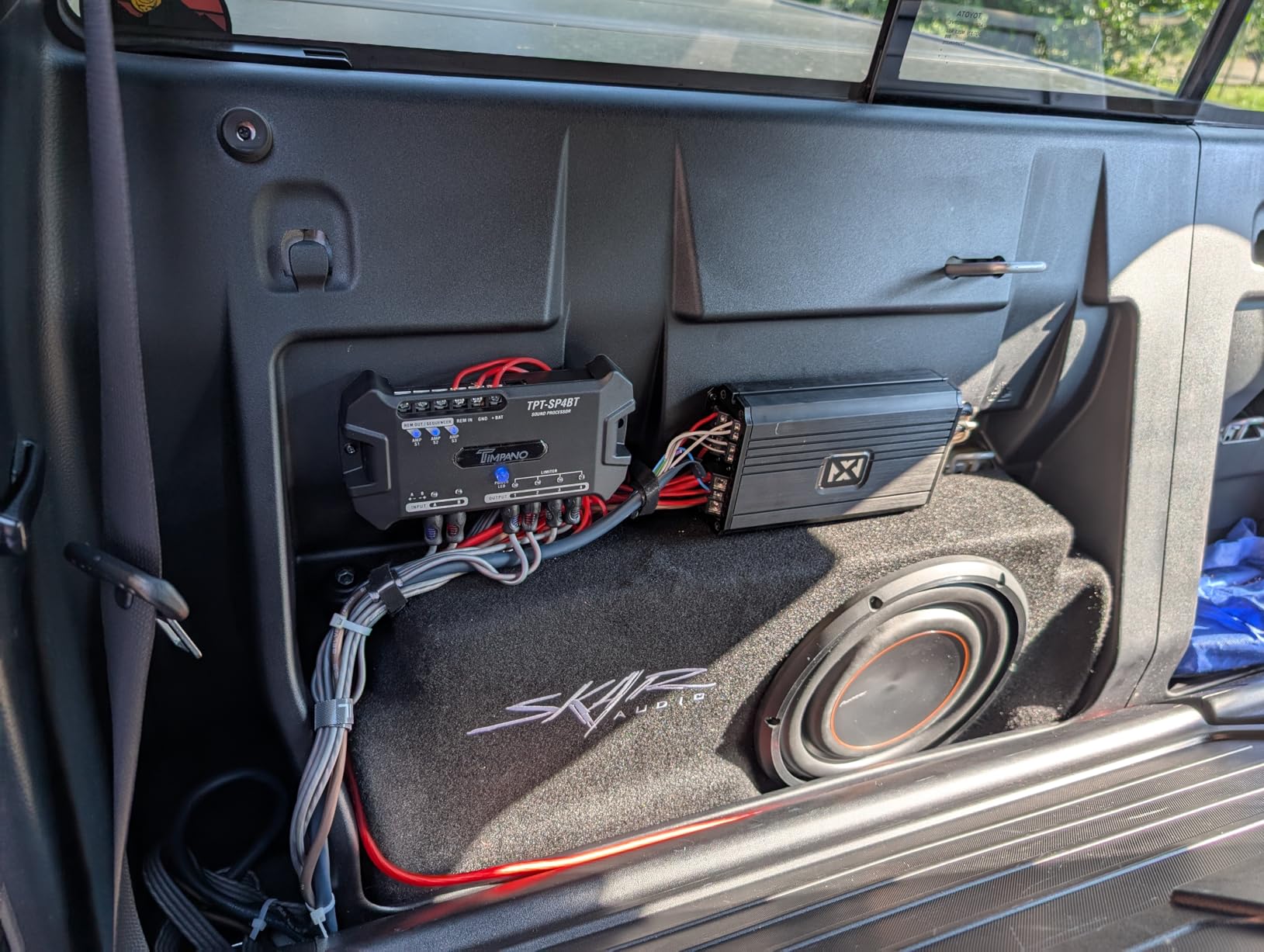 Timpano TPT-SP4BT Bluetooth DSP 4 Output Channel- Full Digital Signal DSP Car Audio Processor - Built-in Voltmeter and Remote Relay - Customer Photo 1