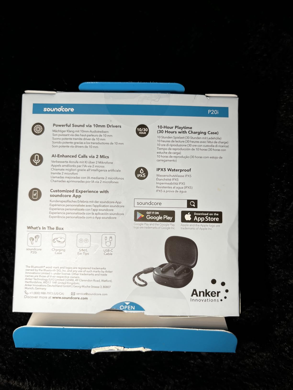 Soundcore by Anker P20i True Wireless Earbuds, 10mm Drivers with Big Bass, Bluetooth 5.3, 30H Long Playtime, Water-Resistant, 2 Mics for AI Clear Calls, 22 Preset EQs, Customization via App Customer Review Soundcore by Anker P20i True Wireless Earbuds, 10mm Drivers with Big Bass, Bluetooth 5.3, 30H Long Playtime, Water-Resistant, 2 Mics for AI Clear Calls, 22 Preset EQs, Customization via App - Customer Photo 2