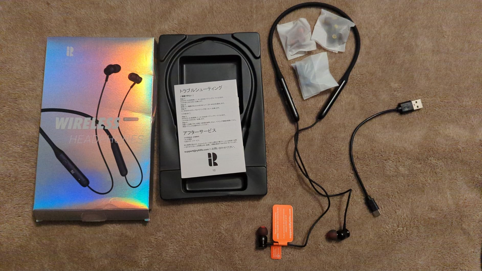 Bluetooth Headphones, aptX-HD Wireless 5.0 Bluetooth Earbuds CVC 8.0 Noise Canceling Mic, in-Ear Magnetic Neckband Earphones 30Hrs Playtime, IPX7 Sweatproof Deep Bass Headset for Phone Music Sports Customer Review Bluetooth Headphones, aptX-HD Wireless 5.0 Bluetooth Earbuds CVC 8.0 Noise Canceling Mic, in-Ear Magnetic Neckband Earphones 30Hrs Playtime, IPX7 Sweatproof Deep Bass Headset for Phone Music Sports - Customer Photo 1