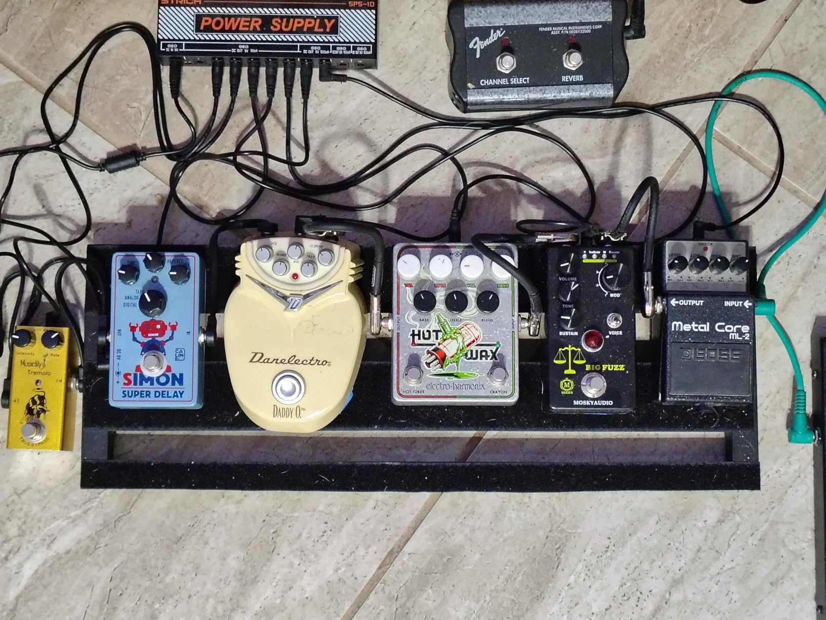 EX Guitar Pedal Board Aluminum Alloy, 0.7lb Super Light Effect Pedalboard 14 EX Guitar Pedal Board Aluminum Alloy, 0.7lb Super Light Effect Pedalboard 14