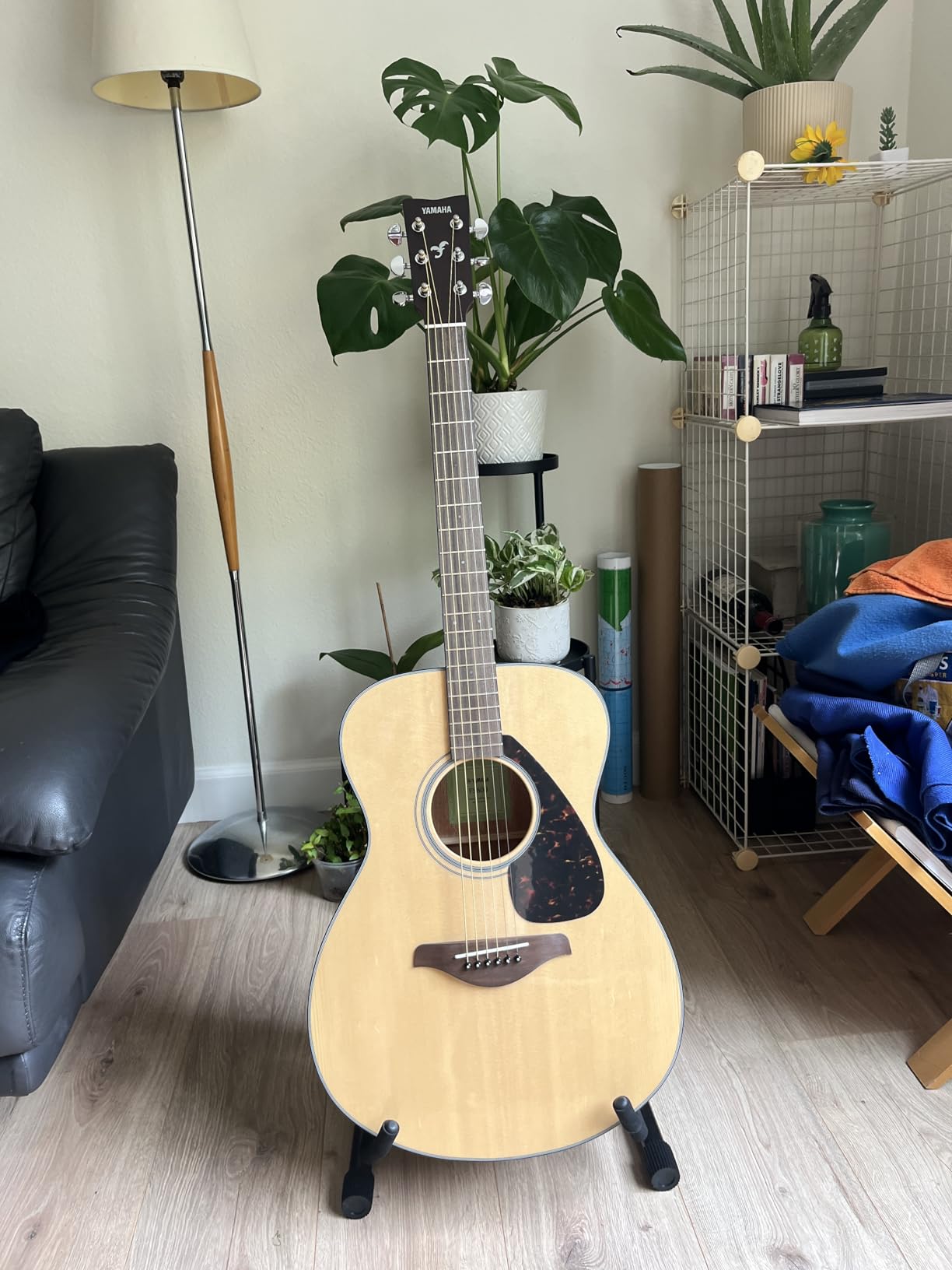 Yamaha 6 String Beginner Solid Spruce Top Traditional Western Dreadnought Acoustic Guitar With Rosewood FIngerboard, Natural Finish, Right, (FG800J NT) Customer Review Yamaha 6 String Beginner Solid Spruce Top Traditional Western Dreadnought Acoustic Guitar With Rosewood FIngerboard, Natural Finish, Right, (FG800J NT) - Customer Photo 2