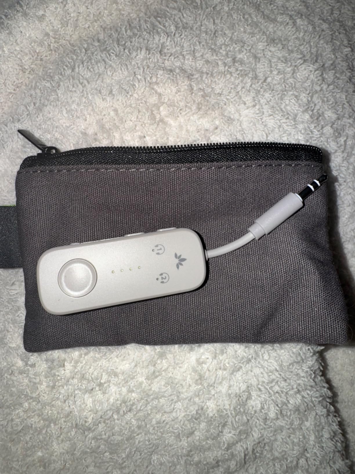Avantree Relay - Airplane Bluetooth 5.3 Adapter with Qualcomm aptX Adaptive, Supports 2 AirPods or Headphones, 20Hr Playtime, 3.5mm AUX Wireless Audio Transmitter for Travel Flight, Airline, Gym Customer Review Avantree Relay - Airplane Bluetooth 5.3 Adapter with Qualcomm aptX Adaptive, Supports 2 AirPods or Headphones, 20Hr Playtime, 3.5mm AUX Wireless Audio Transmitter for Travel Flight, Airline, Gym - Customer Photo 3