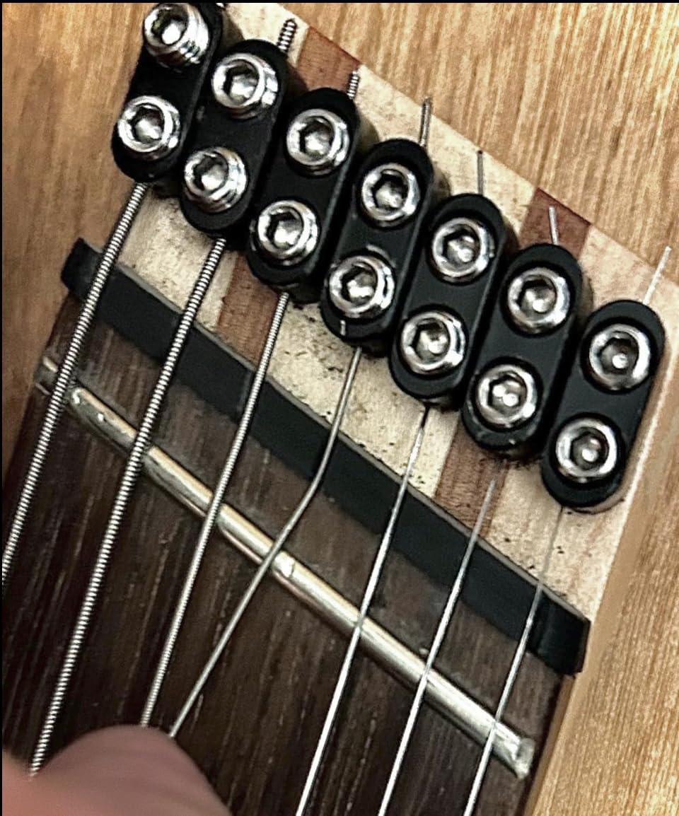 IYV-ISHLFF7-550 7-String Headless Electric Guitar, Sunburst - Customer Photo 2