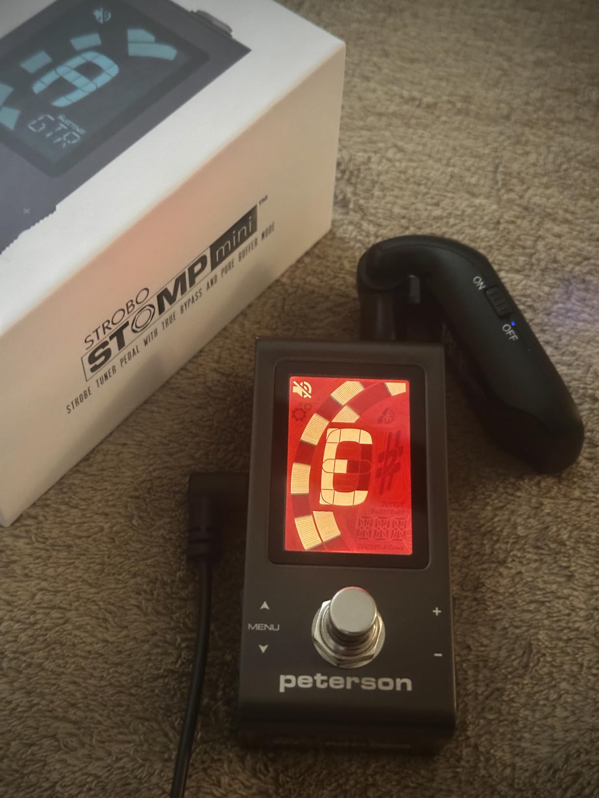 Peterson Strobe Tuners SSMini Guitar Tuner (403887) Customer Review Peterson Strobe Tuners SSMini Guitar Tuner (403887) - Customer Photo 1