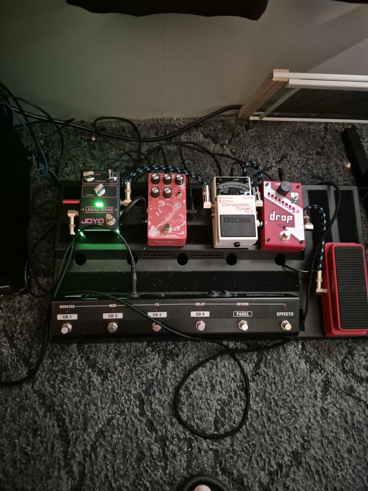 ALABS NOVADRIFT Modulation Pedals for Electric Guitar,Vibe Chorus Phaser Rotary Flanger Tremolo Ring,Analog Dry Through,Tap Tempo,True Bypass Customer Review ALABS NOVADRIFT Modulation Pedals for Electric Guitar,Vibe Chorus Phaser Rotary Flanger Tremolo Ring,Analog Dry Through,Tap Tempo,True Bypass - Customer Photo 1