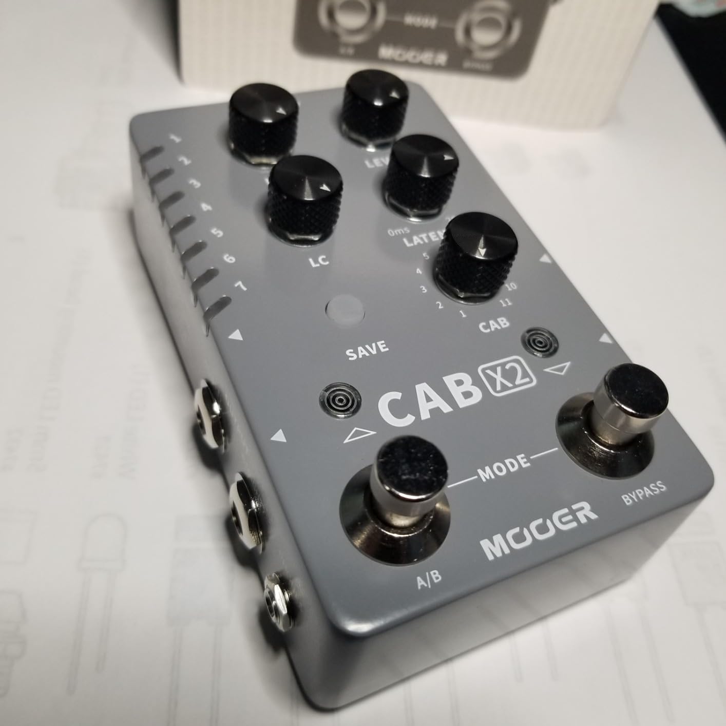 MOOER Harmonizer Guitar Effects Pedal up to 12 Pitches Each Pitch has 11 Harmony Modes Professional Stereo for Electric Guitar and Bass (X2) Customer Review MOOER Harmonizer Guitar Effects Pedal up to 12 Pitches Each Pitch has 11 Harmony Modes Professional Stereo for Electric Guitar and Bass (X2) - Customer Photo 2