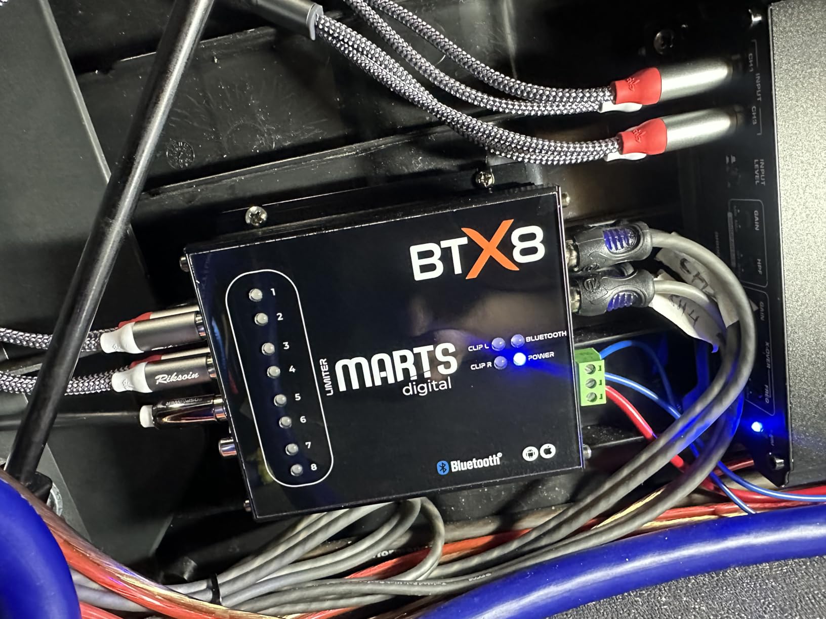 Marts Digital 8 Channel Output 32Bits 96KHz Bluetooth DSP / BTX8-DSP - Customer Photo 1