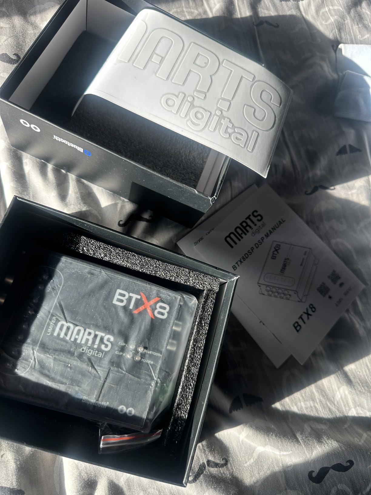 Marts Digital 8 Channel Output 32Bits 96KHz Bluetooth DSP / BTX8-DSP - Customer Photo 2