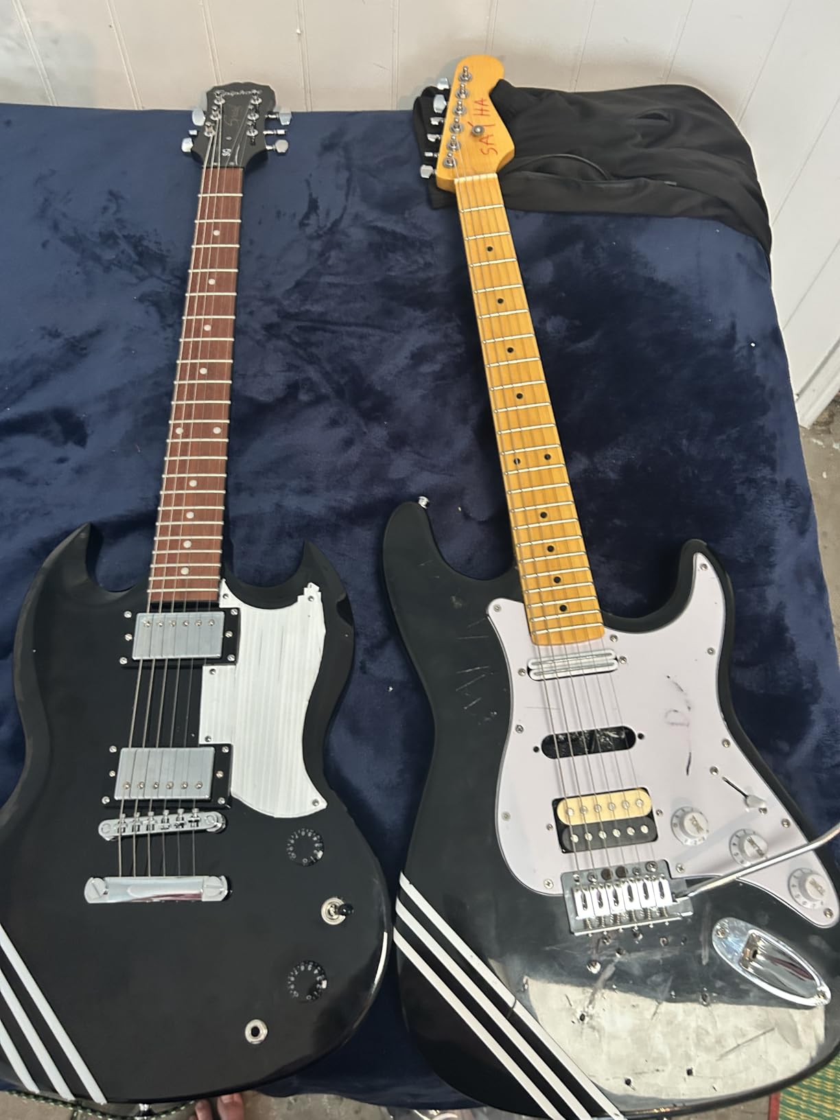 Alnico 5 Humbucker Pickup Neck Bridge Pickups Set for Les Paul Style Electric Guitar Chrome Customer Review Alnico 5 Humbucker Pickup Neck Bridge Pickups Set for Les Paul Style Electric Guitar Chrome - Customer Photo 1