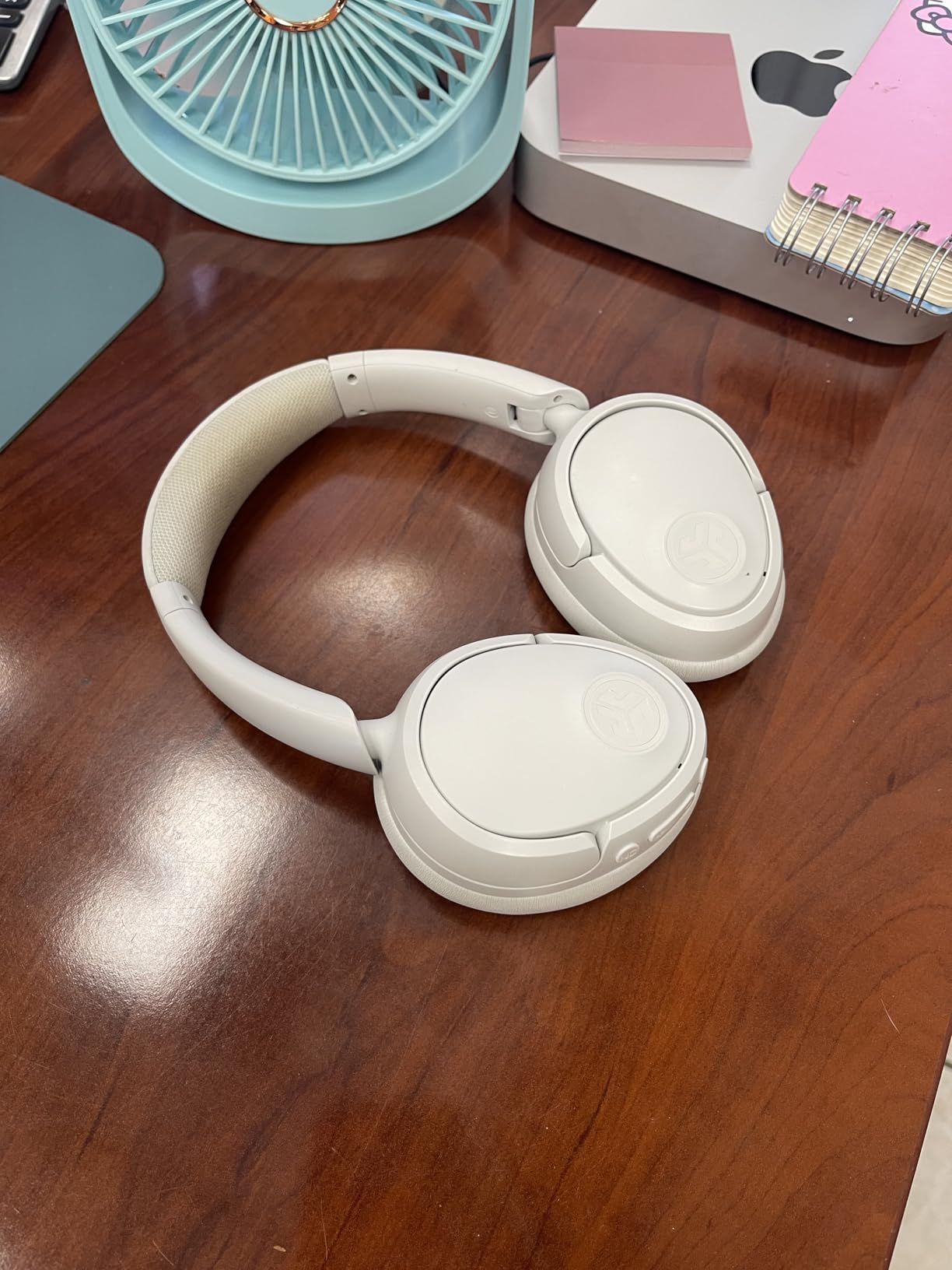 JLab JBuds Lux ANC, Over Ear Headphones, Active Noise Cancelling, Bluetooth, Mauve customer photo 1