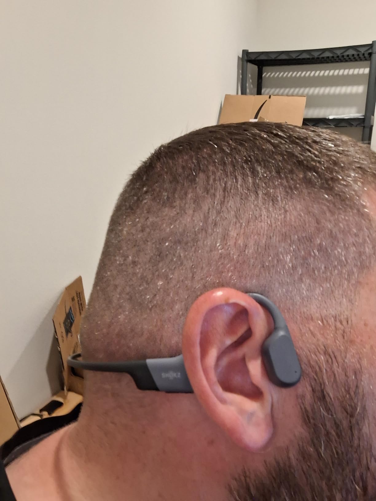 SHOKZ OpenSwim Pro - Open-Ear Bluetooth & MP3 Bone Conduction Sport Headphones, Swimming Headphones, IP68 Waterproof, Grey customer photo 1