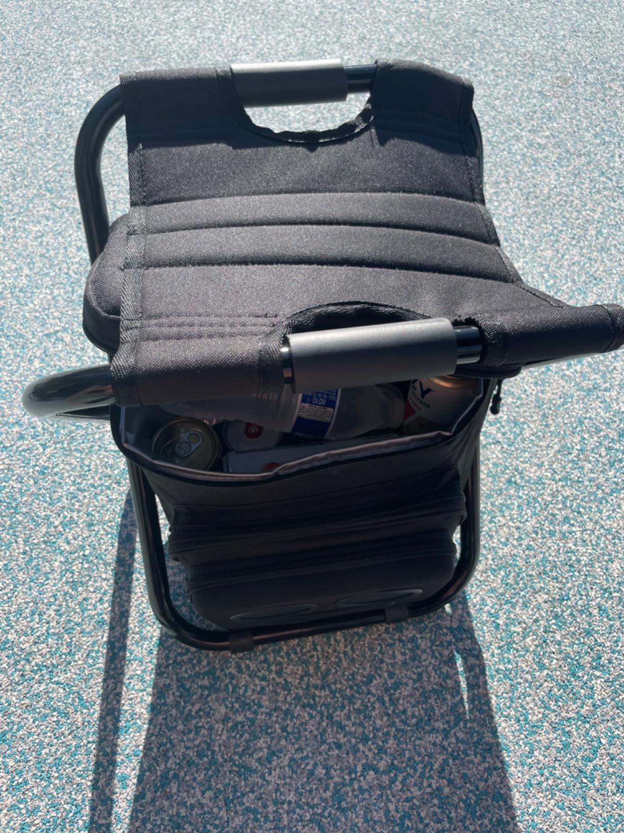Backpack Cooler Chair with Speakers. 20-Watt Bluetooth Speakers for Parties/Festivals/Boat/Beach/Camping. Rechargeable, Works with iPhone & Android. Customer Review Backpack Cooler Chair with Speakers. 20-Watt Bluetooth Speakers for Parties/Festivals/Boat/Beach/Camping. Rechargeable, Works with iPhone & Android. - Customer Photo 1