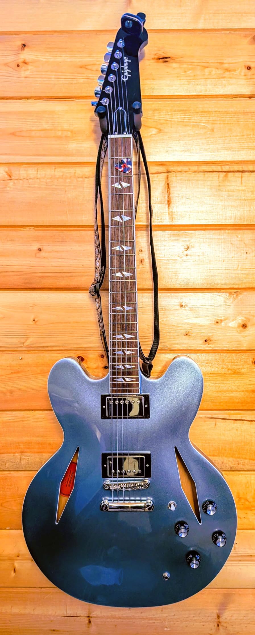 Epiphone Dave Grohl DG-335 Pelham Blue with Case Customer Review Epiphone Dave Grohl DG-335 Pelham Blue with Case - Customer Photo 1
