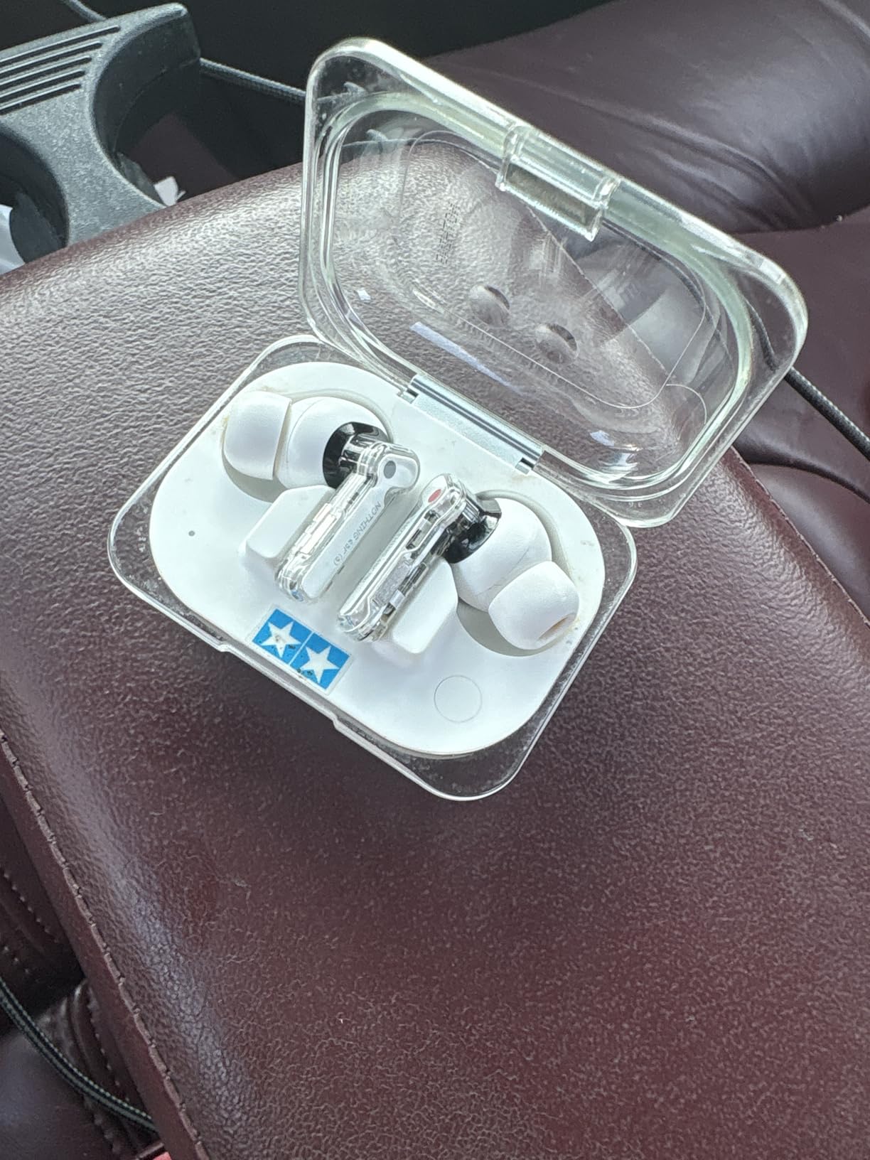 Nothing Ear (a) Wireless Earbuds, 45dB Hybrid Noise Cancelling Earbuds, Hi-Res Audio, Advanced Equaliser, Dual Connect, 6 Mics, 42.5H Playtime Ear Buds Wireless Bluetooth, Black Customer Review Nothing Ear (a) Wireless Earbuds, 45dB Hybrid Noise Cancelling Earbuds, Hi-Res Audio, Advanced Equaliser, Dual Connect, 6 Mics, 42.5H Playtime Ear Buds Wireless Bluetooth, Black - Customer Photo 2