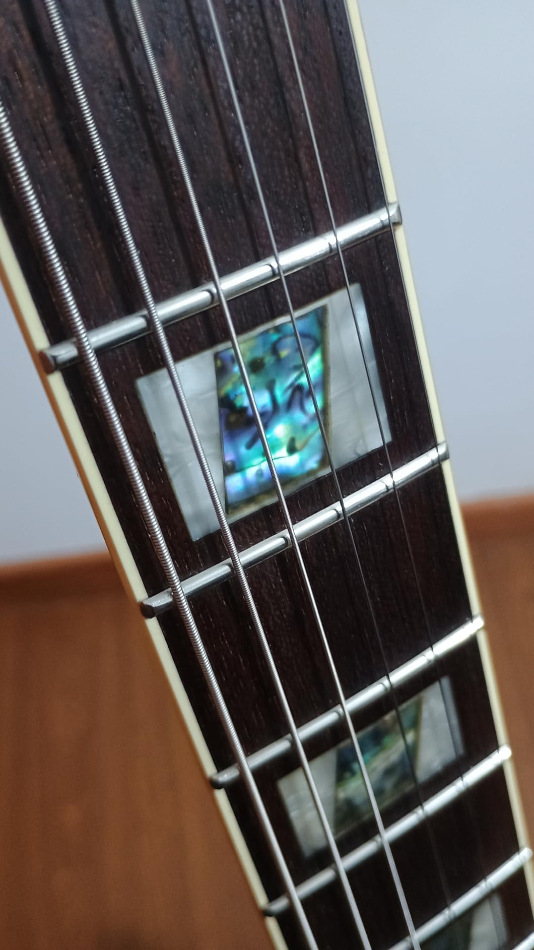 IYV-IJZ-300A TSB Jazz Solid hollow-Body Electric Guitar, Tobacco Sunburst - Customer Photo 5