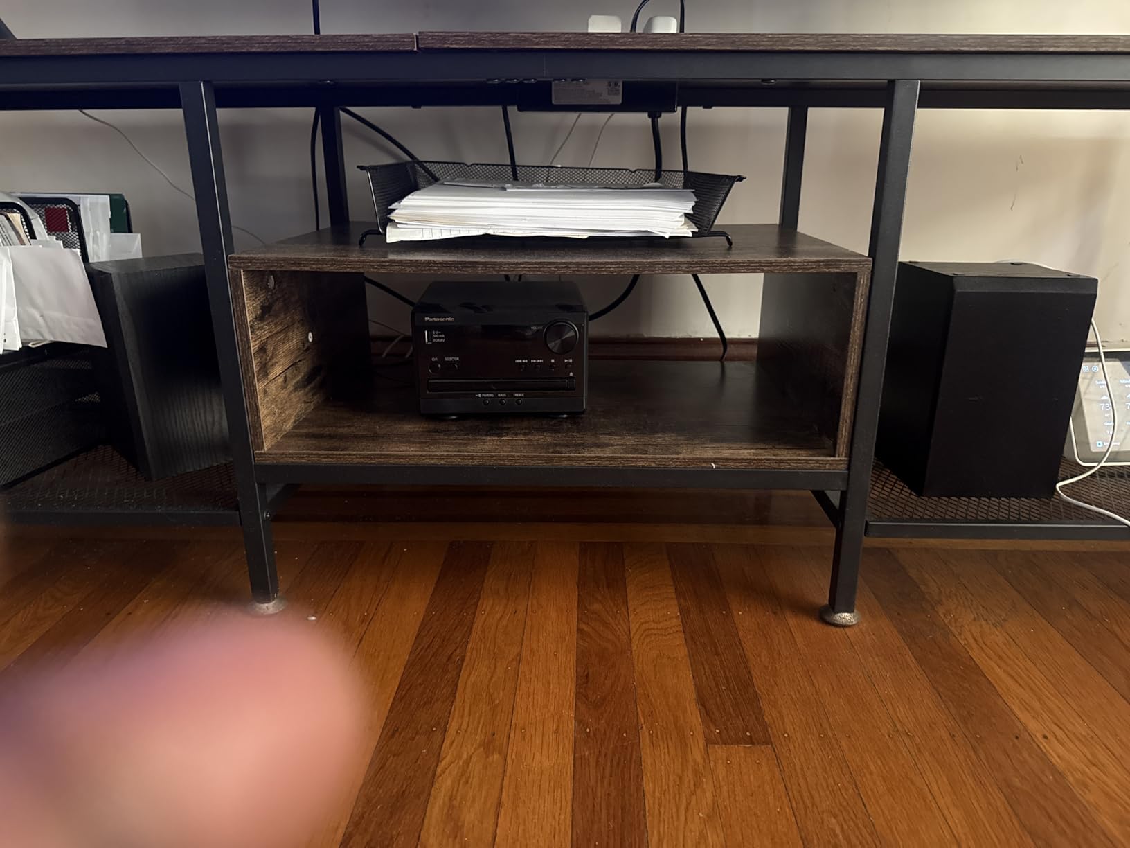 Panasonic Compact Stereo System with CD Player, Bluetooth, FM Radio and USB with Bass and Treble Control, 20W Stereo System for Home with Remote Control - SC-PM270PP-K (Black) - Customer Photo 1