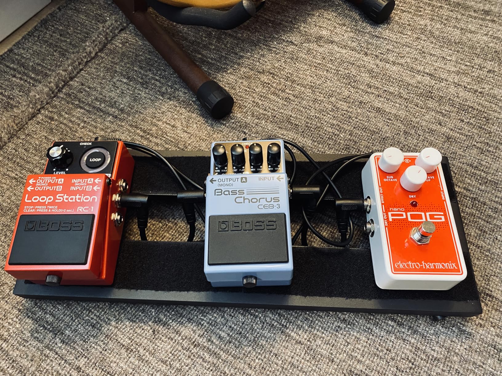 Small Guitar Pedal Board, 15x5.7x1.18 Small Guitar Pedal Board, 15x5.7x1.18