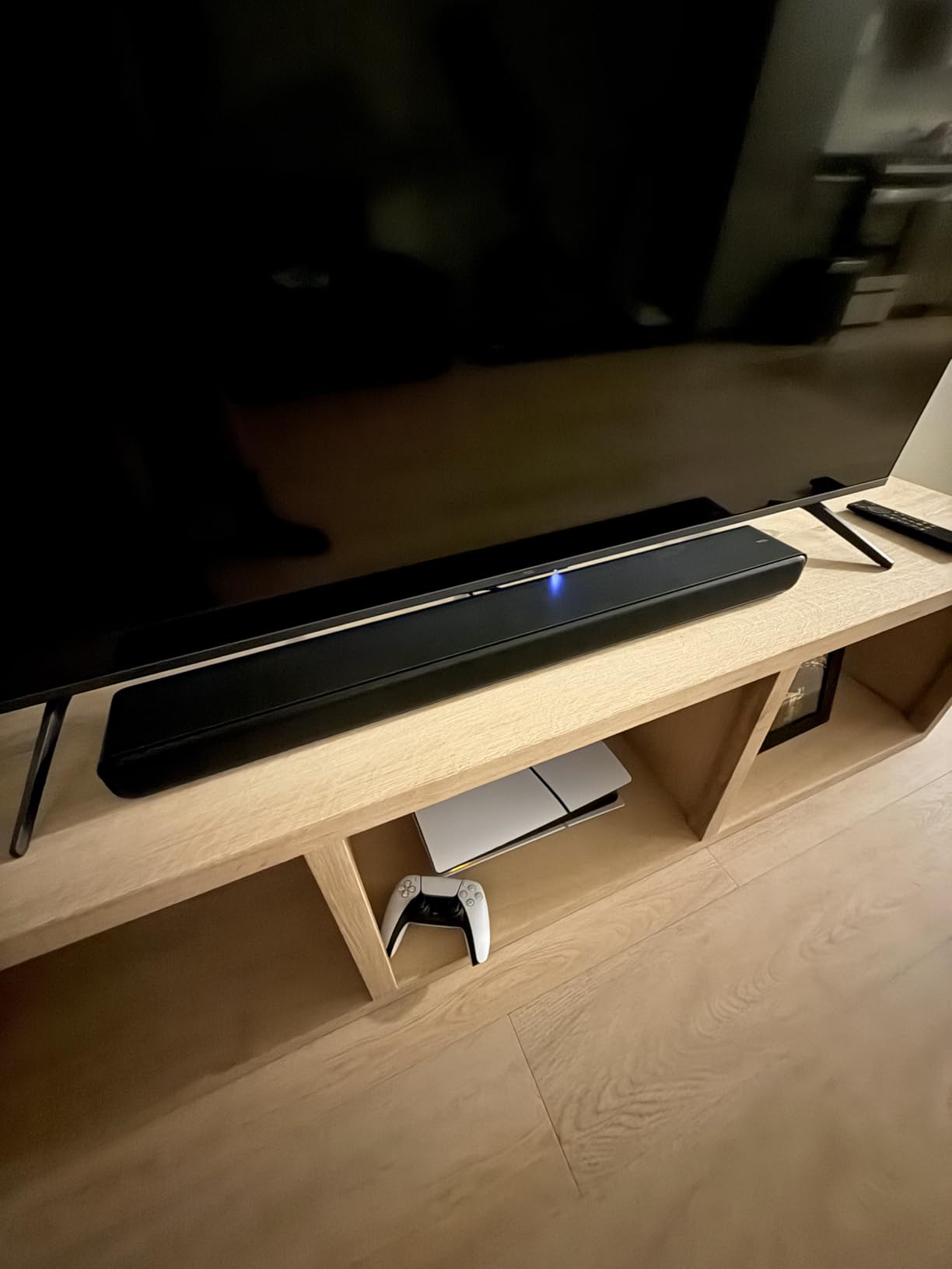 TCL S55H S Class 2.1 Channel Sound Bar with Dolby Atmos, DTS Virtual:X, Wireless Subwoofer, Bluetooth Music Streaming, and Auto Room Calibration - Customer Photo 4