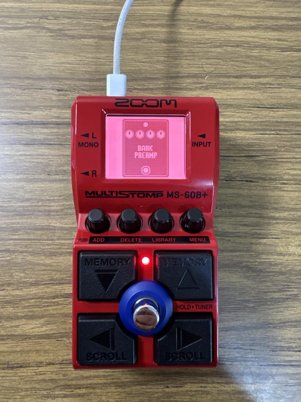 Zoom MS-60B+ MultiStomp Bass Effects Pedal with 95+ Effects Featuring Amp Models, Preamps, Chorus, Delays, Reverbs, Filters, Stereo Effects, Effect Chaining, Single Stompbox, Tuner, & Battery Powered Customer Review Zoom MS-60B+ MultiStomp Bass Effects Pedal with 95+ Effects Featuring Amp Models, Preamps, Chorus, Delays, Reverbs, Filters, Stereo Effects, Effect Chaining, Single Stompbox, Tuner, & Battery Powered - Customer Photo 1