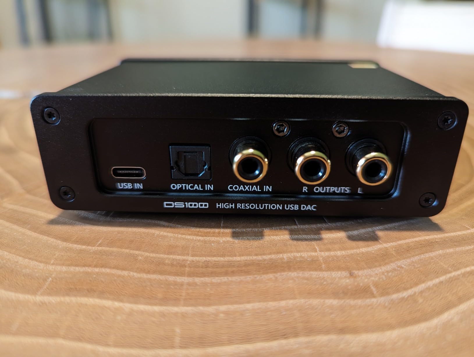 S.M.S.L DS100 USB MQA DAC with CS43131 Chip 6.35mm & 4.4mm Headphone Amplifier Support MQA MQA-CD XMOS XU-316 32bit/768kHz DSD256 USB/Optical/Coaxial Input Mini USB DAC - Customer Photo 2