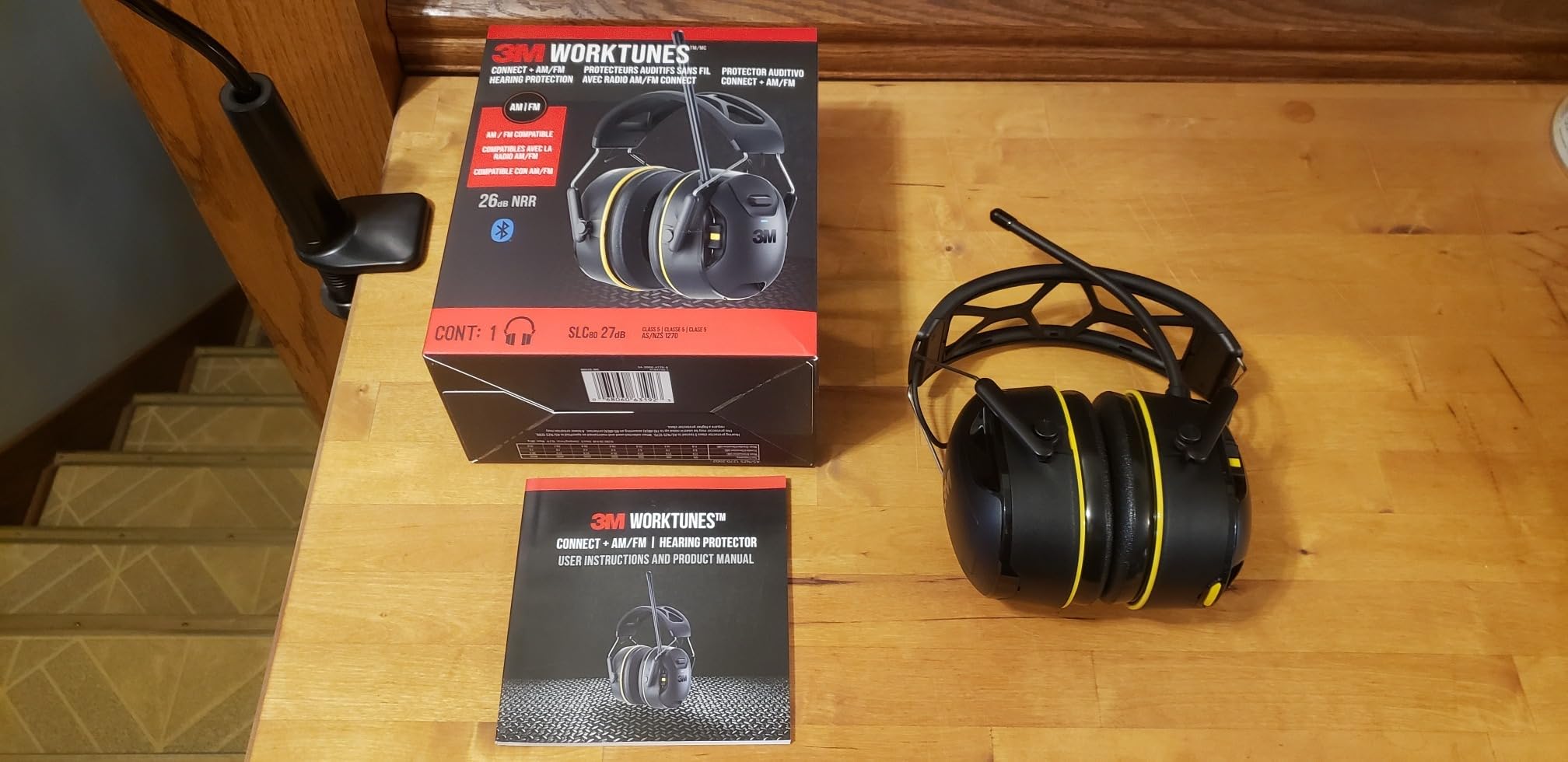 3M WorkTunes Connect + AM/FM Wireless Hearing Protector with Bluetooth Technology, Bluetooth Hearing Protection with a 26 dB Noise Reduction Rating Customer Review 3M WorkTunes Connect + AM/FM Wireless Hearing Protector with Bluetooth Technology, Bluetooth Hearing Protection with a 26 dB Noise Reduction Rating - Customer Photo 2