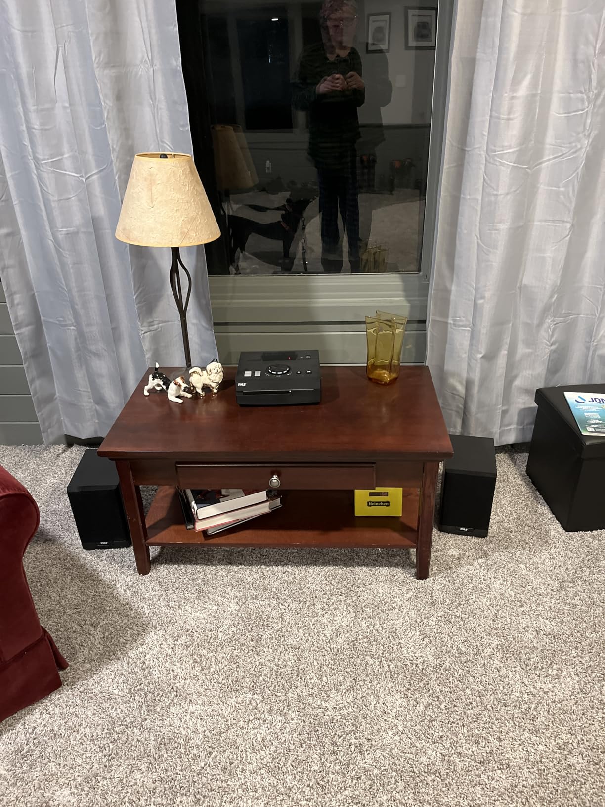 Pyle 4-Piece Bluetooth Stereo System - Mini Hi-Fi Bookshelf Stereo System with USB Recording, FM Radio and Remote Control, DVD/CD Compatibility, Perfect Stereo Shelf Systems for Home, 1000W - Customer Photo 1