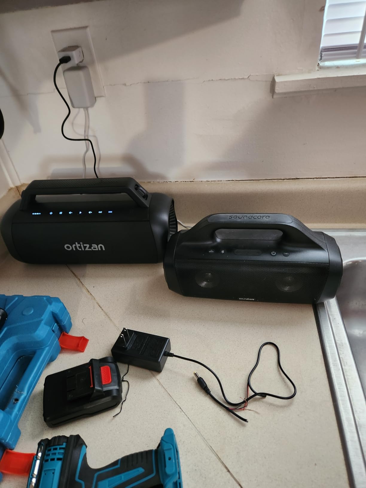 Ortizan Portable Bluetooth Speaker Loud, 80W Peak, Bass Up, 20H Playtime, IPX7 Waterproof, RGB Lights, Wireless Stereo Pairing, BT5.3, USB-C, Subwoofer Outdoor Speaker for Camping, Beach, Backyard Customer Review Ortizan Portable Bluetooth Speaker Loud, 80W Peak, Bass Up, 20H Playtime, IPX7 Waterproof, RGB Lights, Wireless Stereo Pairing, BT5.3, USB-C, Subwoofer Outdoor Speaker for Camping, Beach, Backyard - Customer Photo 1