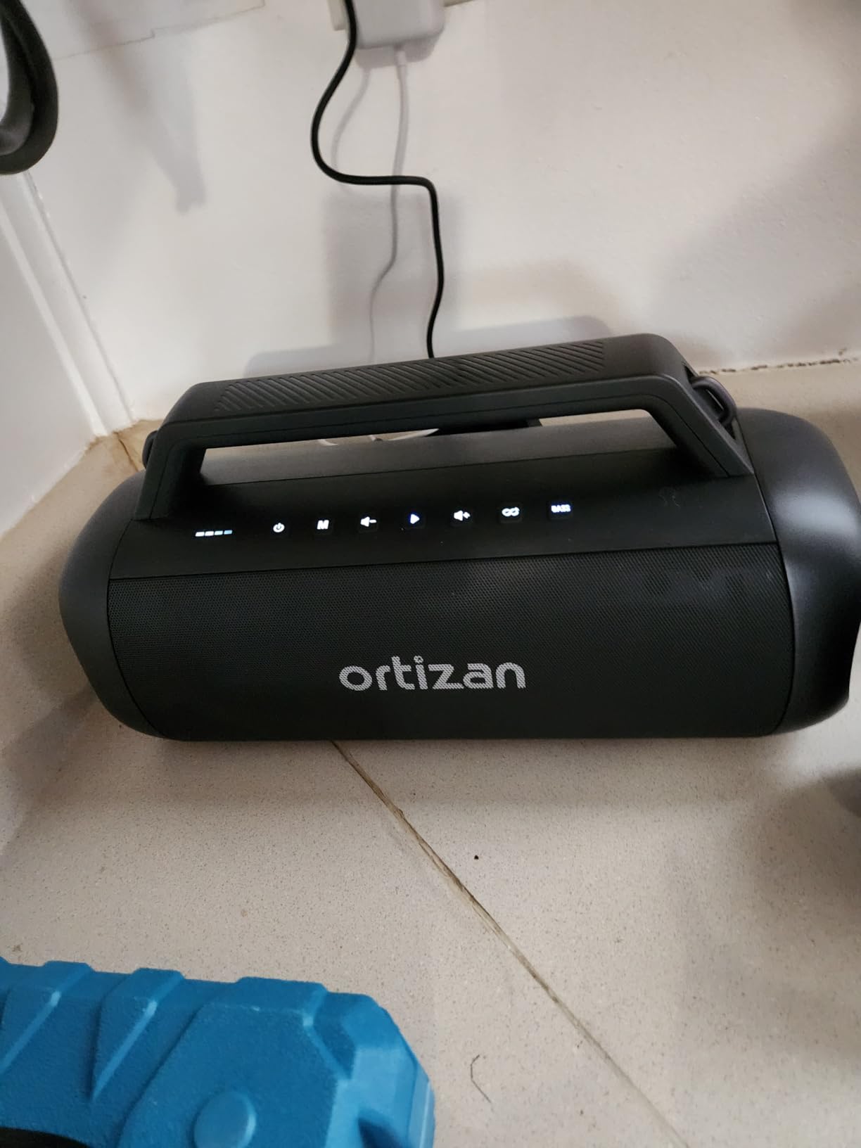 Ortizan Portable Bluetooth Speaker Loud, 80W Peak, Bass Up, 20H Playtime, IPX7 Waterproof, RGB Lights, Wireless Stereo Pairing, BT5.3, USB-C, Subwoofer Outdoor Speaker for Camping, Beach, Backyard Customer Review Ortizan Portable Bluetooth Speaker Loud, 80W Peak, Bass Up, 20H Playtime, IPX7 Waterproof, RGB Lights, Wireless Stereo Pairing, BT5.3, USB-C, Subwoofer Outdoor Speaker for Camping, Beach, Backyard - Customer Photo 2