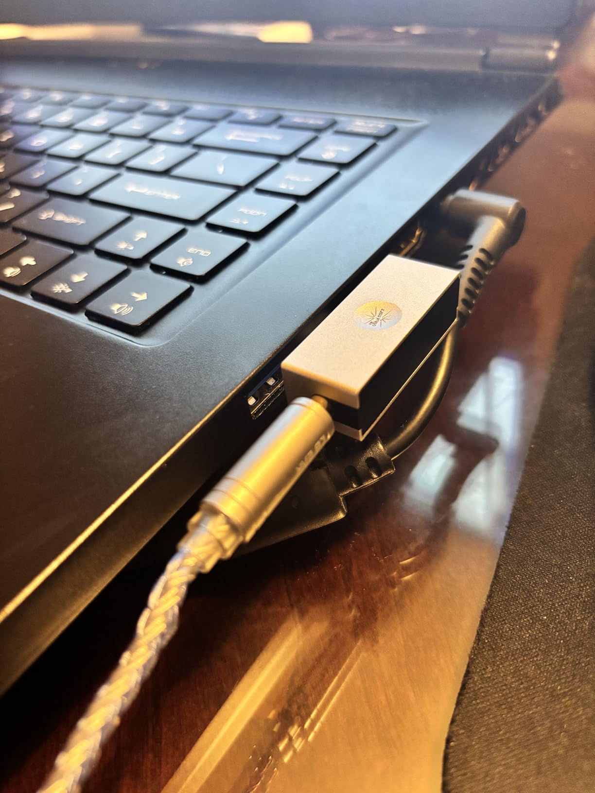 Linsoul Kiwi Ears Allegro Mini Portable IEM DAC, in Ear Monitor Amplifier, USB C to 3.5/4.4mm Output, with Custom Chip, High Resolution 32bit/384kHz, HiFi Earbuds Amp for Phone/PC (Silver) customer photo 1