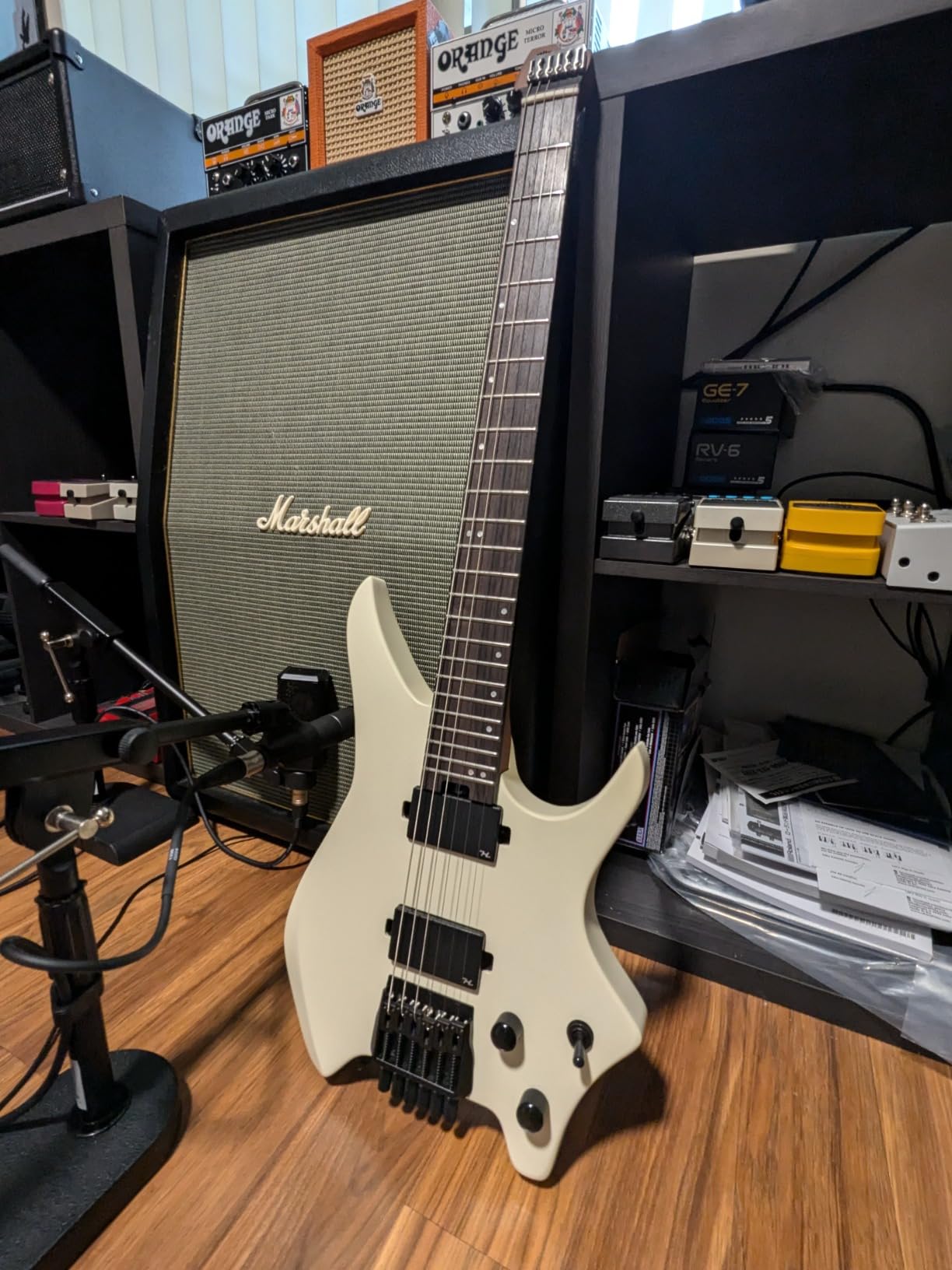 HILS NEXT Series Headless Guitar HN3 - Metallic Green - Customer Photo 1