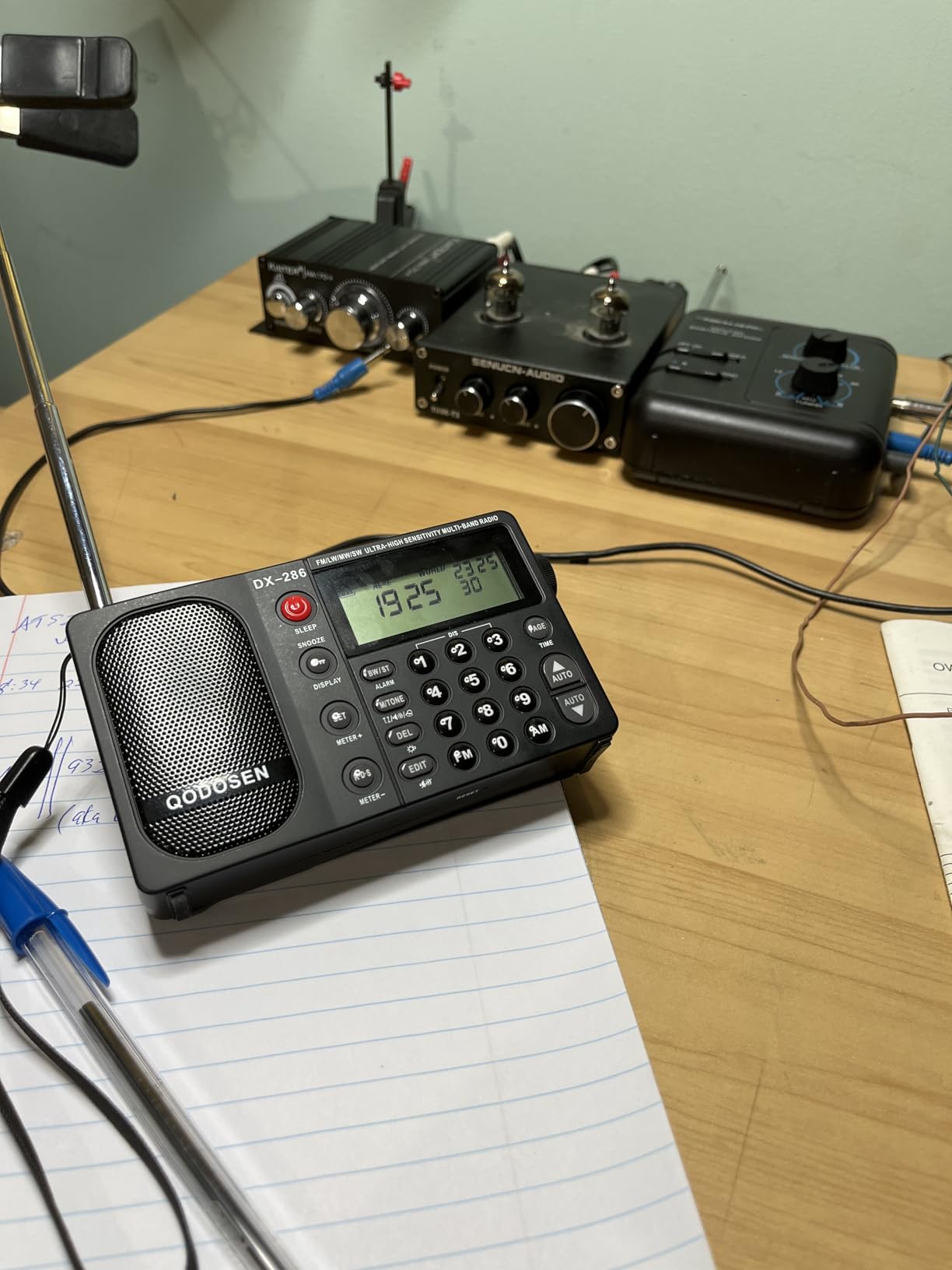 DX-286 Portable Shortwave Radio AM FM LW SW Ultra High Sensitivity Full Band Radios with TEF6686 Chip for Kitchen, Desk, Bedroom, Office and Outdoors. Customer Review DX-286 Portable Shortwave Radio AM FM LW SW Ultra High Sensitivity Full Band Radios with TEF6686 Chip for Kitchen, Desk, Bedroom, Office and Outdoors. - Customer Photo 2