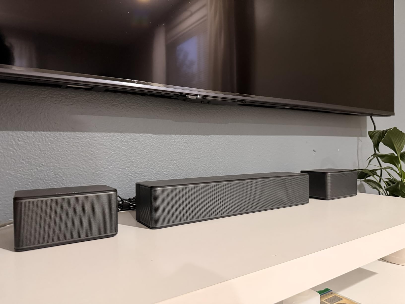 ULTIMEA 7.1ch Soundbar with Wireless Subwoofer, Virtual Surround Sound System for TV, App Control, 410W Peak Power, Sound bar for TV, 4 Wired Surround Speakers, Home Theater Sound System Poseidon D70 customer photo 2