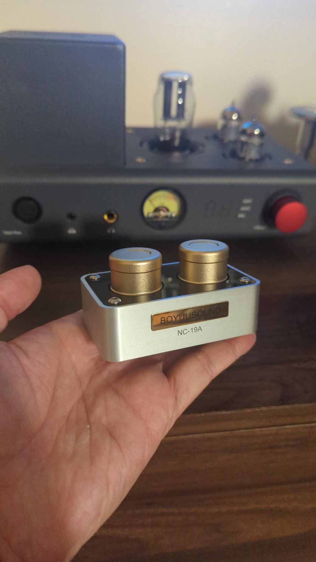 Step-Up TransformerNC-25C Passive Preamp RCA for MC Cartridge, High-End Audiophile Preamplifier Compatible with CD Player & Home Audio Amplifier Customer Review Step-Up TransformerNC-25C Passive Preamp RCA for MC Cartridge, High-End Audiophile Preamplifier Compatible with CD Player & Home Audio Amplifier - Customer Photo 1