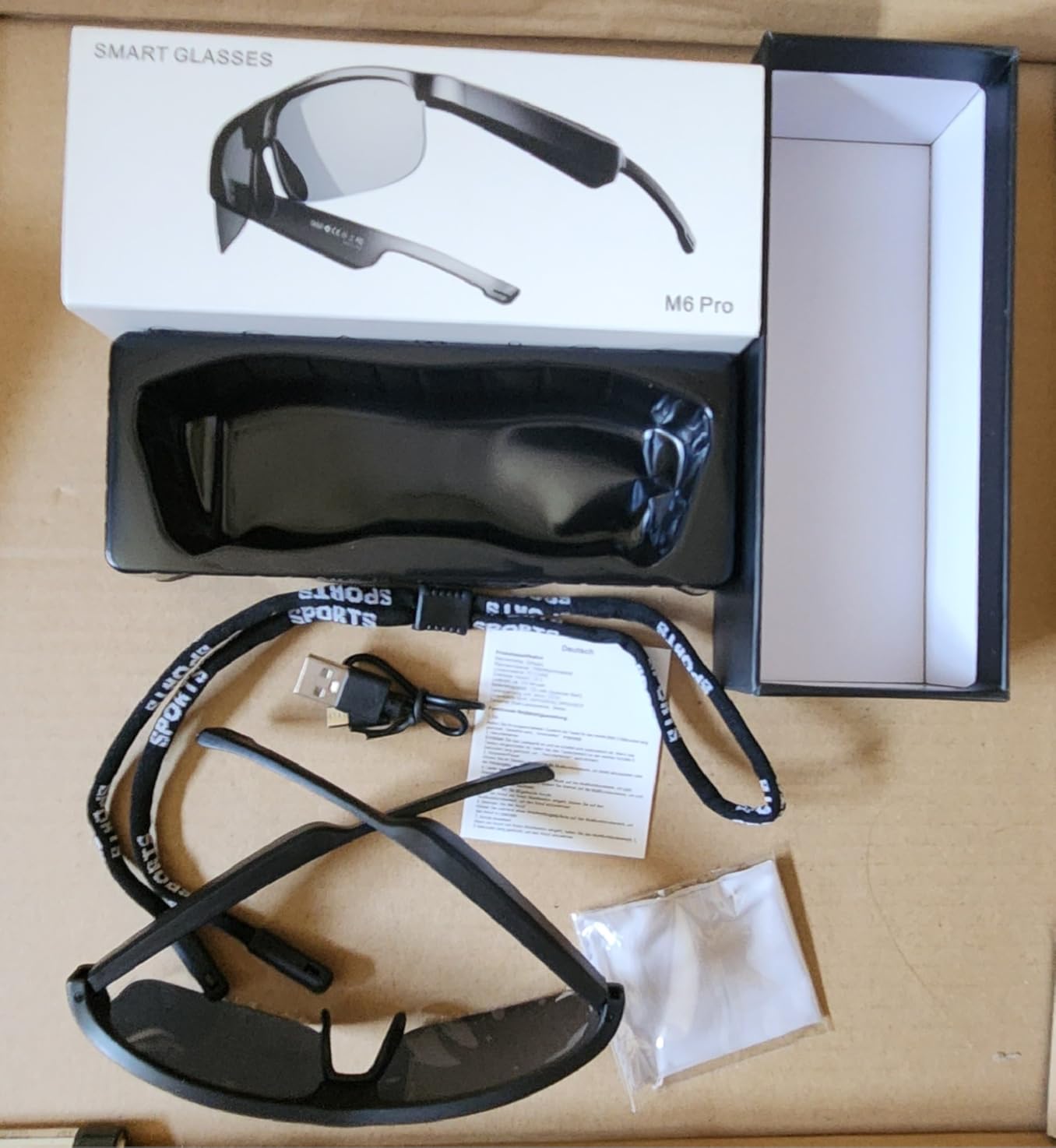 Smart Glasses, Polarized Bluetooth Sunglasses with Built-in Mic & Speakers, Open Ear, Voice Assistant, UV Protection (LV-M6 Pro) Customer Review Smart Glasses, Polarized Bluetooth Sunglasses with Built-in Mic & Speakers, Open Ear, Voice Assistant, UV Protection (LV-M6 Pro) - Customer Photo 1