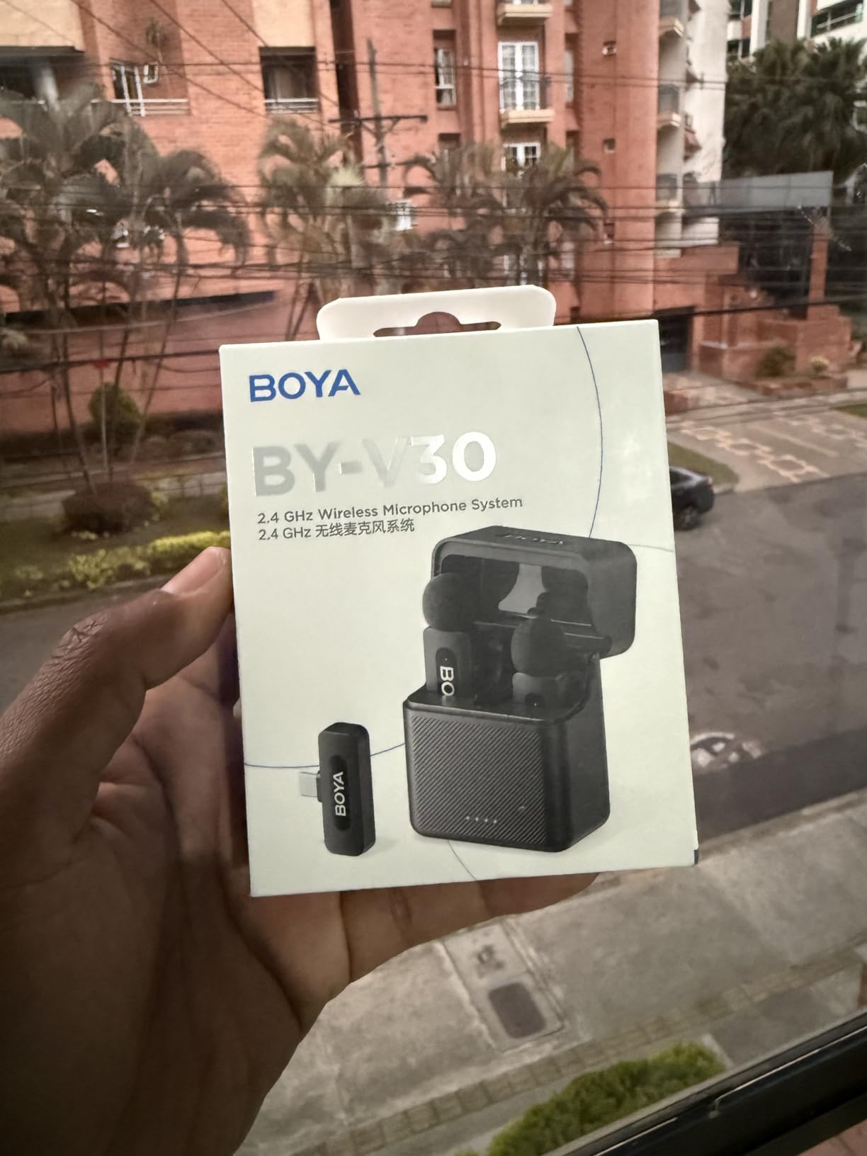 BOYA V30 Wireless Lavalier Microphone for iPhone/Android/PC/Laptop with USB-C Port, 36H Battery Life with Charging Case, Noise Canceling Clip on Lapel Microphone Wireless Mini Mic for Video Recording customer photo 1