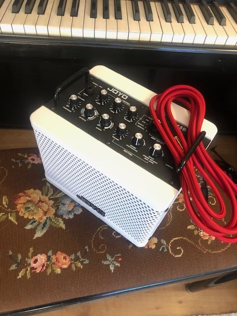 JOYO 15W Portable Bass Amp Combo | 9 Amplifier Models + 6 Modulation FX + Looper & Drum Machine | Rechargeable Battery | Digital Modeling | for Bassist Practice, Solo & Small Gigs (DC-15B) - Customer Photo 1
