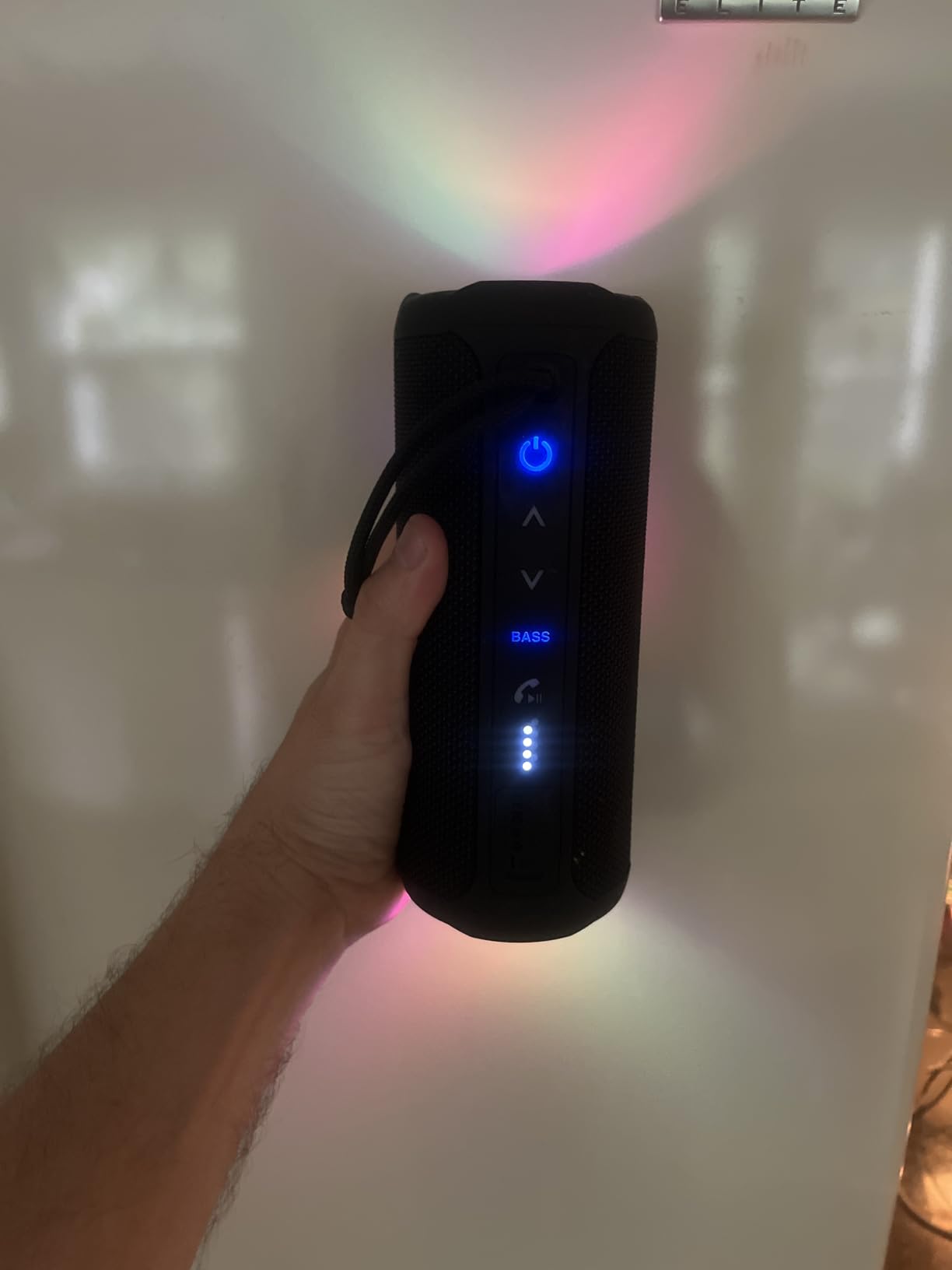 Bluetooth Speakers Wireless Loud Stereo Sound IPX7 Waterproof Outdoor Portable 25W Super Bass Speaker for Home Party Beach with 24H Playtime Colorful Lights BT5.3 TWS Pairing Birthday Gift Black Customer Review Bluetooth Speakers Wireless Loud Stereo Sound IPX7 Waterproof Outdoor Portable 25W Super Bass Speaker for Home Party Beach with 24H Playtime Colorful Lights BT5.3 TWS Pairing Birthday Gift Black - Customer Photo 1